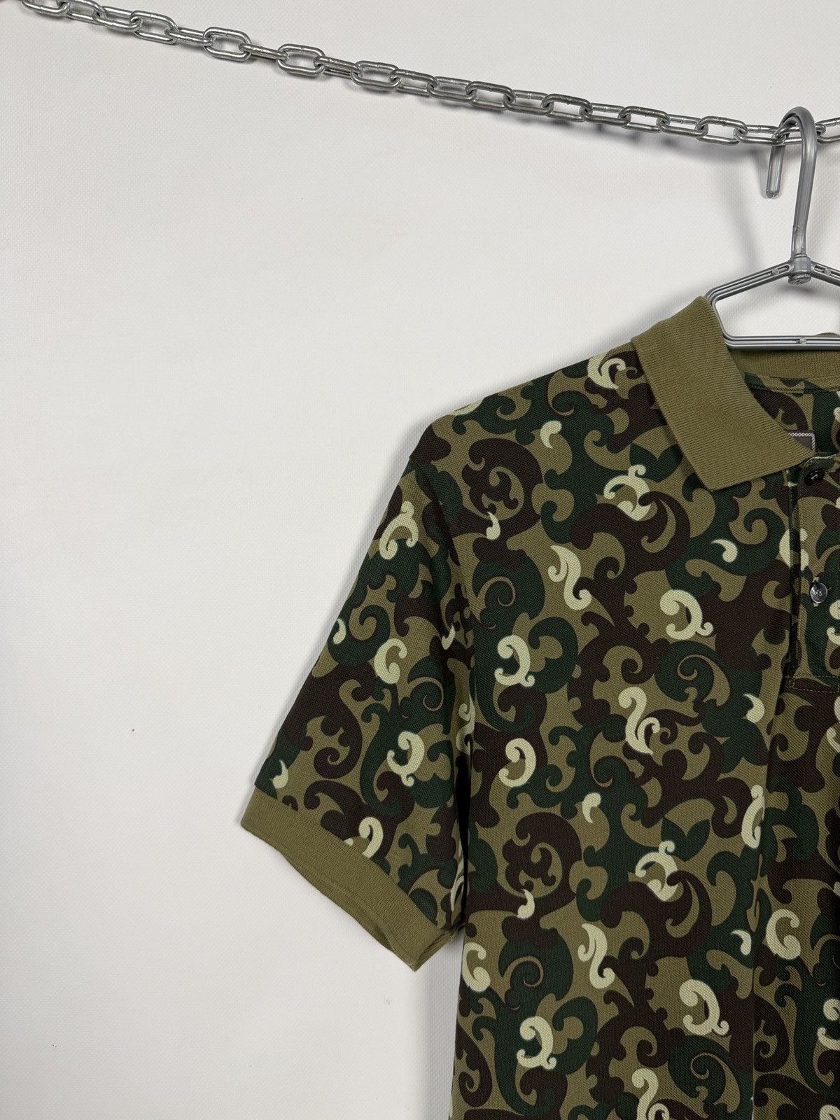 Pretty Green Pretty Green Short Sleeve Camo Polo Shirt Casual Size S Size US S / EU 44-46 / 1 - 3 Thumbnail
