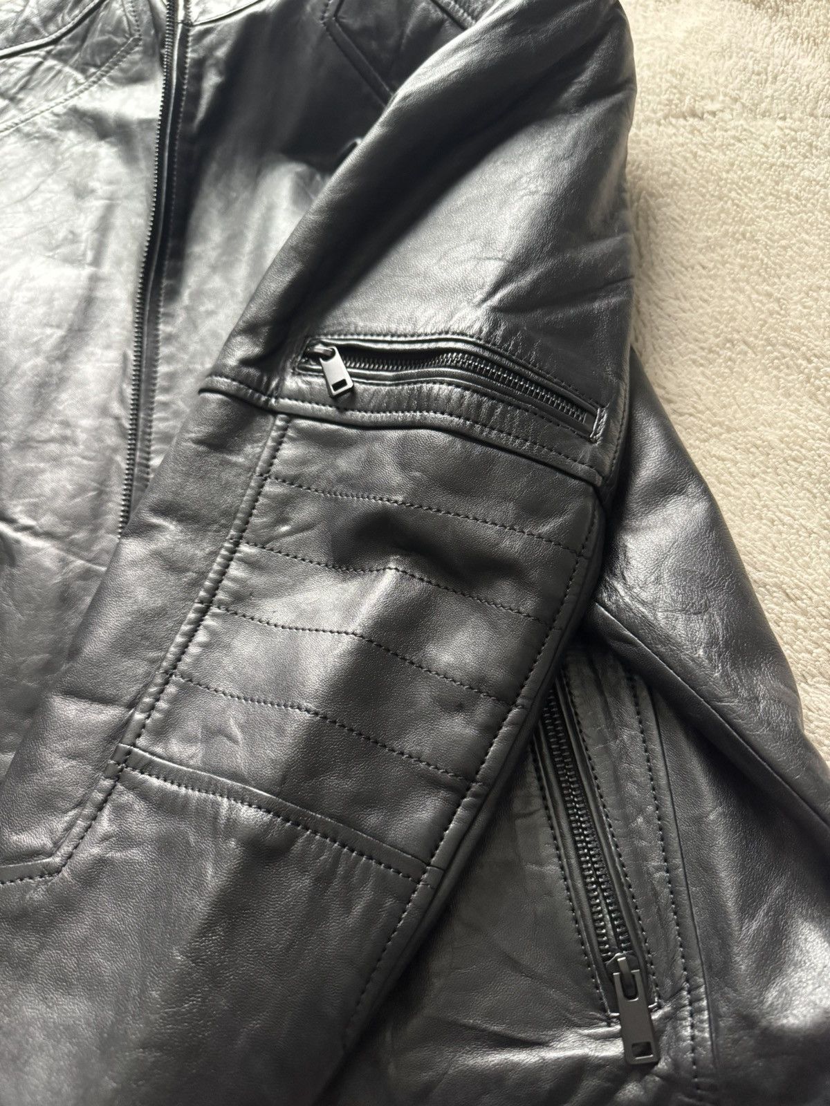 Wilsons Leather Men’s Wilson Leather Toby Jacket Size US L / EU 52-54 / 3 - 6 Thumbnail