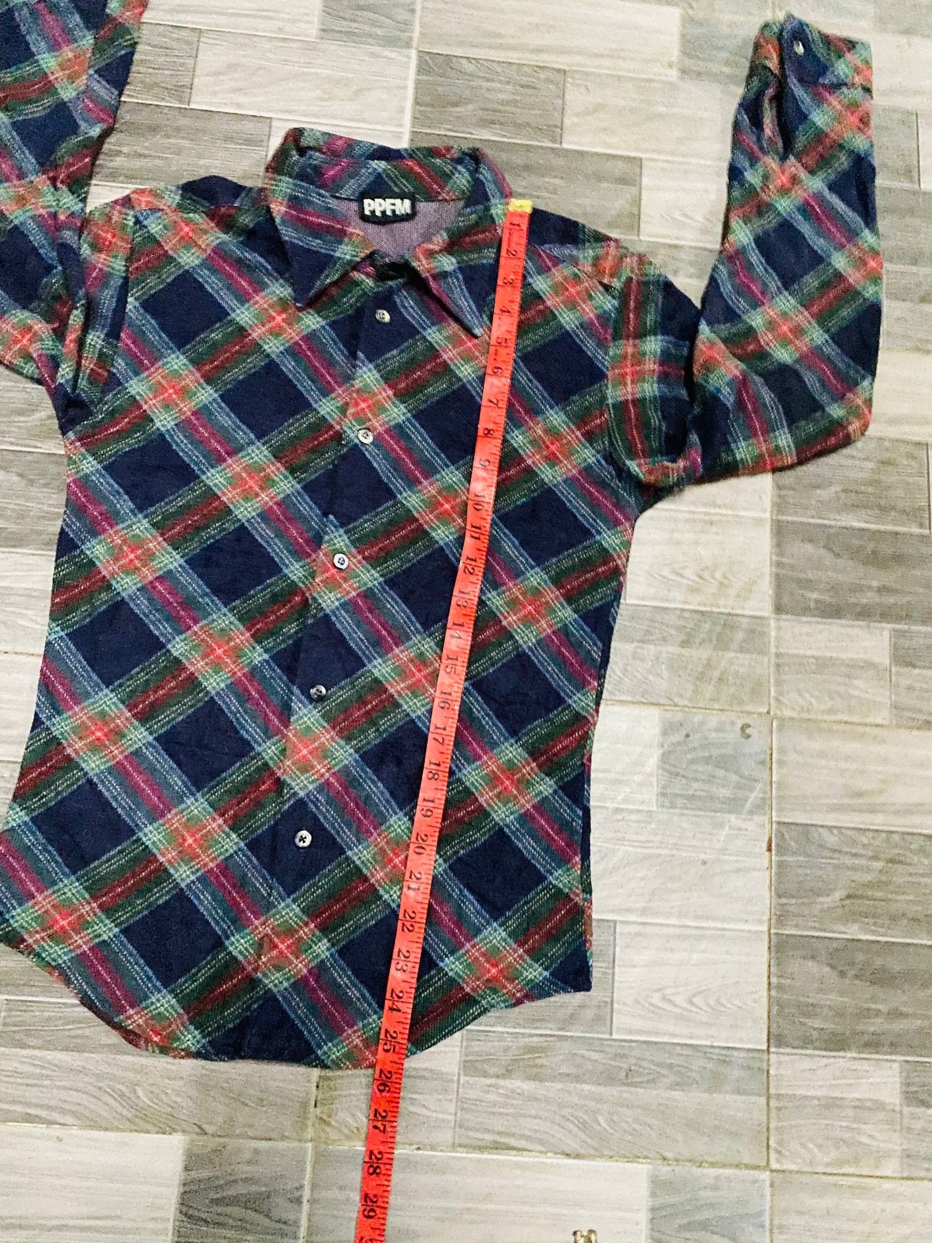 PPFM Y2K PPFM Plaid Flannel Shirt Size US XS / EU 42 / 0 - 7 Thumbnail