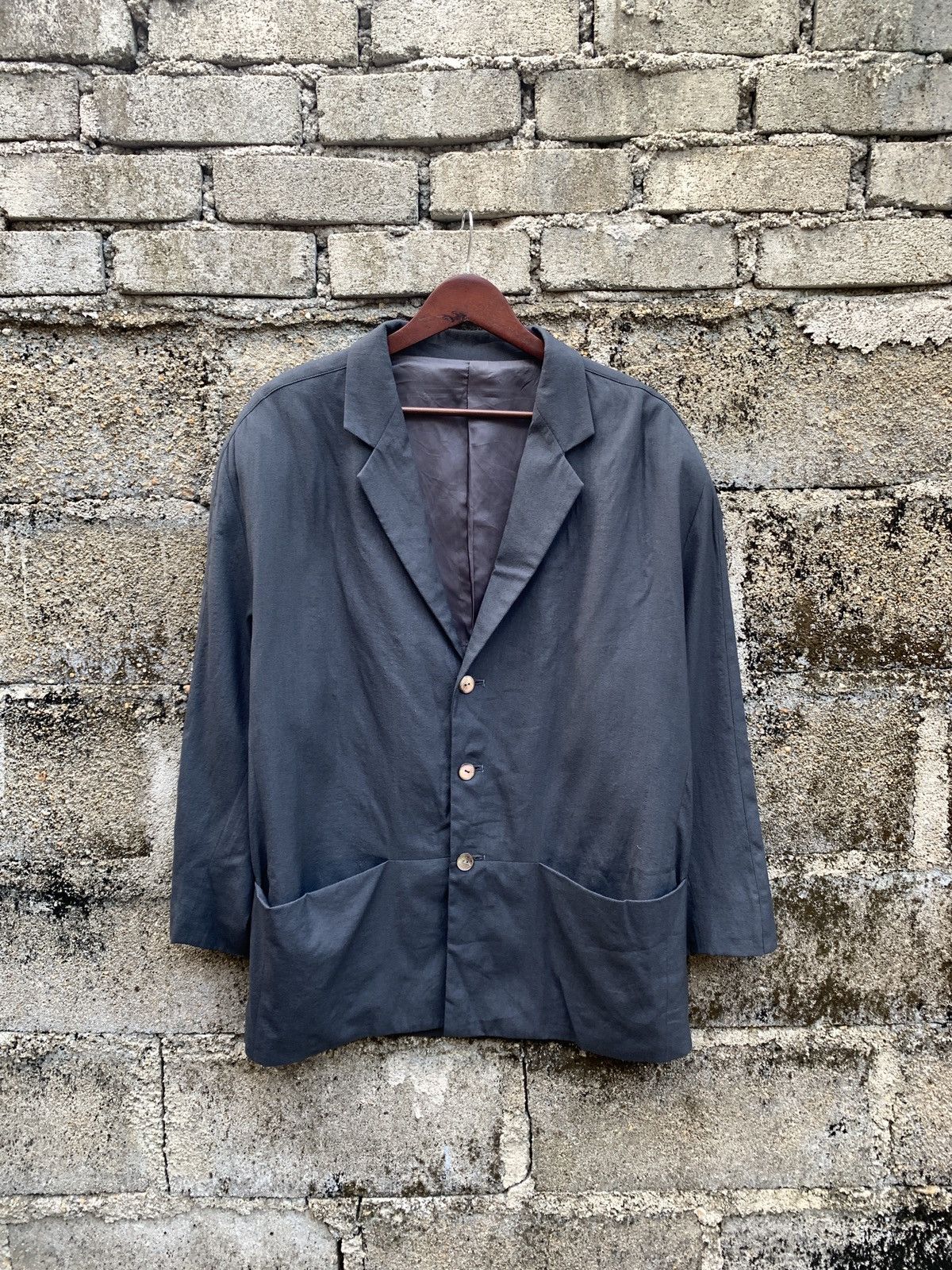 image of Adolfo Dominguez Suit Blazer Jacket in Grey, Men's (Size Large)