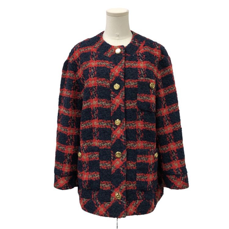 Gucci Gucci Plaid Jacket Size 38 Size XS / US 0-2 / IT 36-38 - 1 Thumbnail