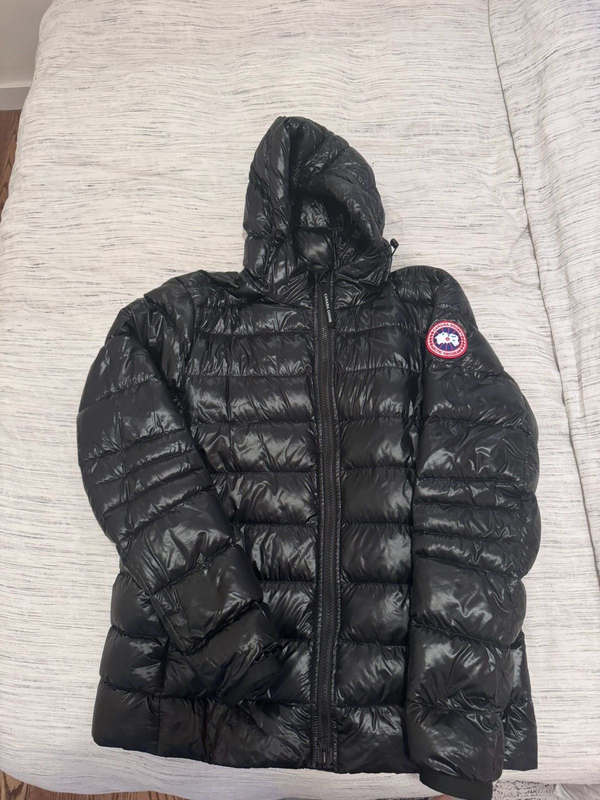 Image of Canada Goose Crofton Hoody in Black, Men's (Size XL)