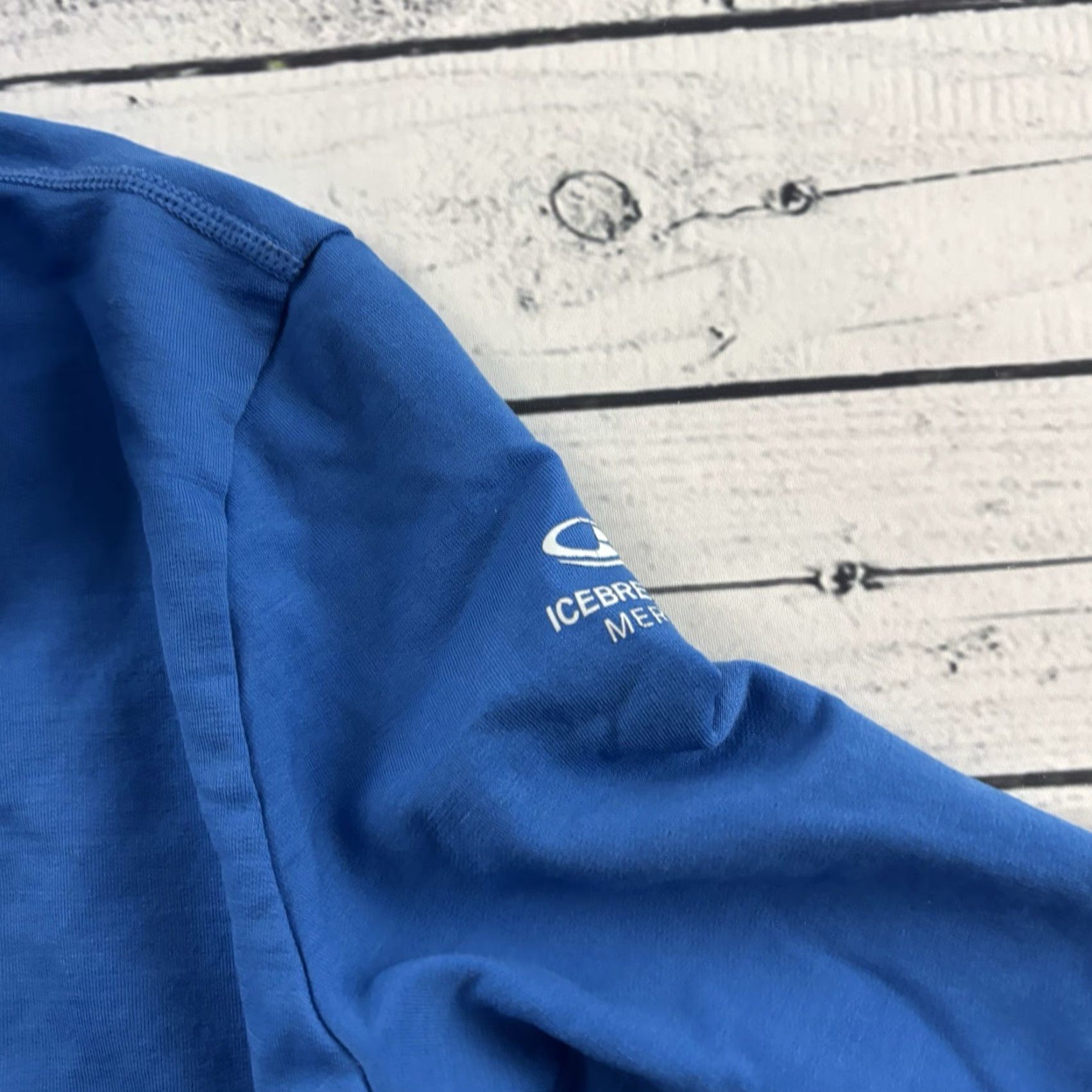 Icebreaker Icebreaker Merino Wool Full Zip Jacket Women's XS/S Blue Yellow Shirt Activewear Jacket Womens XS S Blue Yellow Merino Wool Full Zip Icebreaker Size S / US 4 / IT 40 - 5 Thumbnail