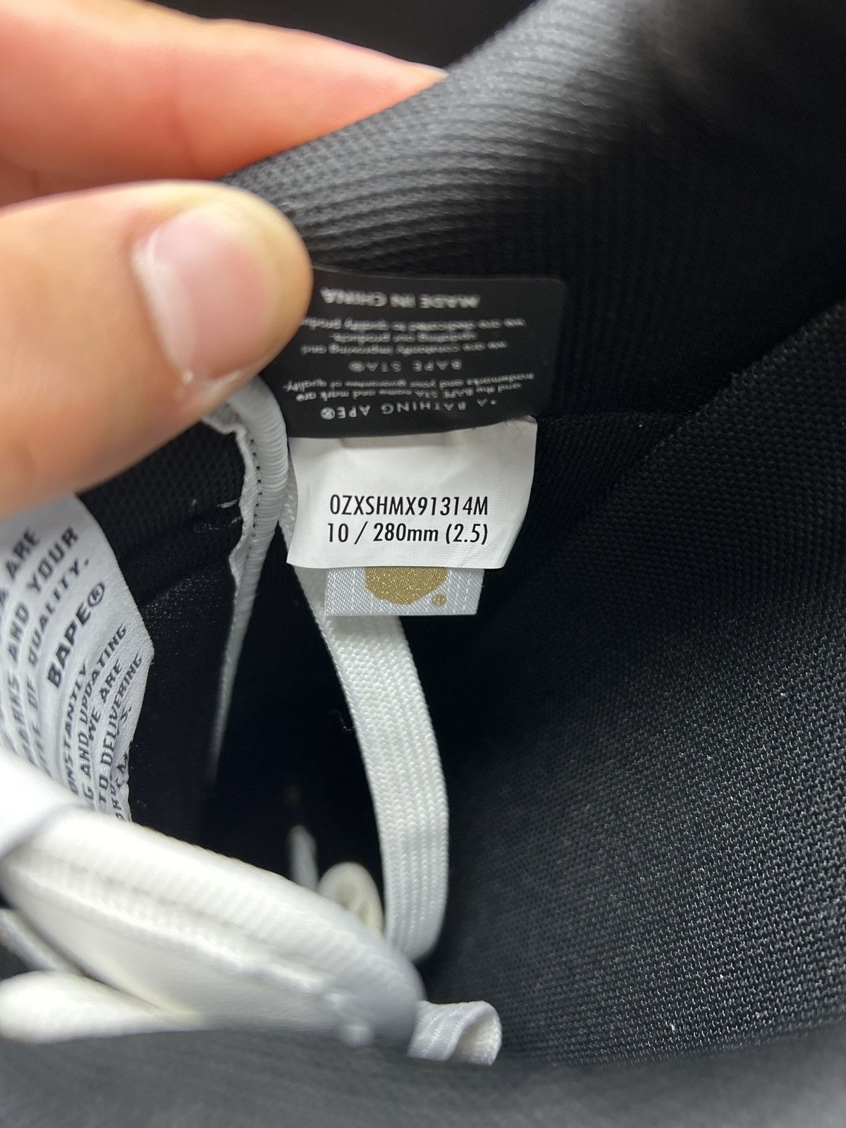 Bape BAPESTA OS #2 Size US 10 / EU 43 - 6 Thumbnail