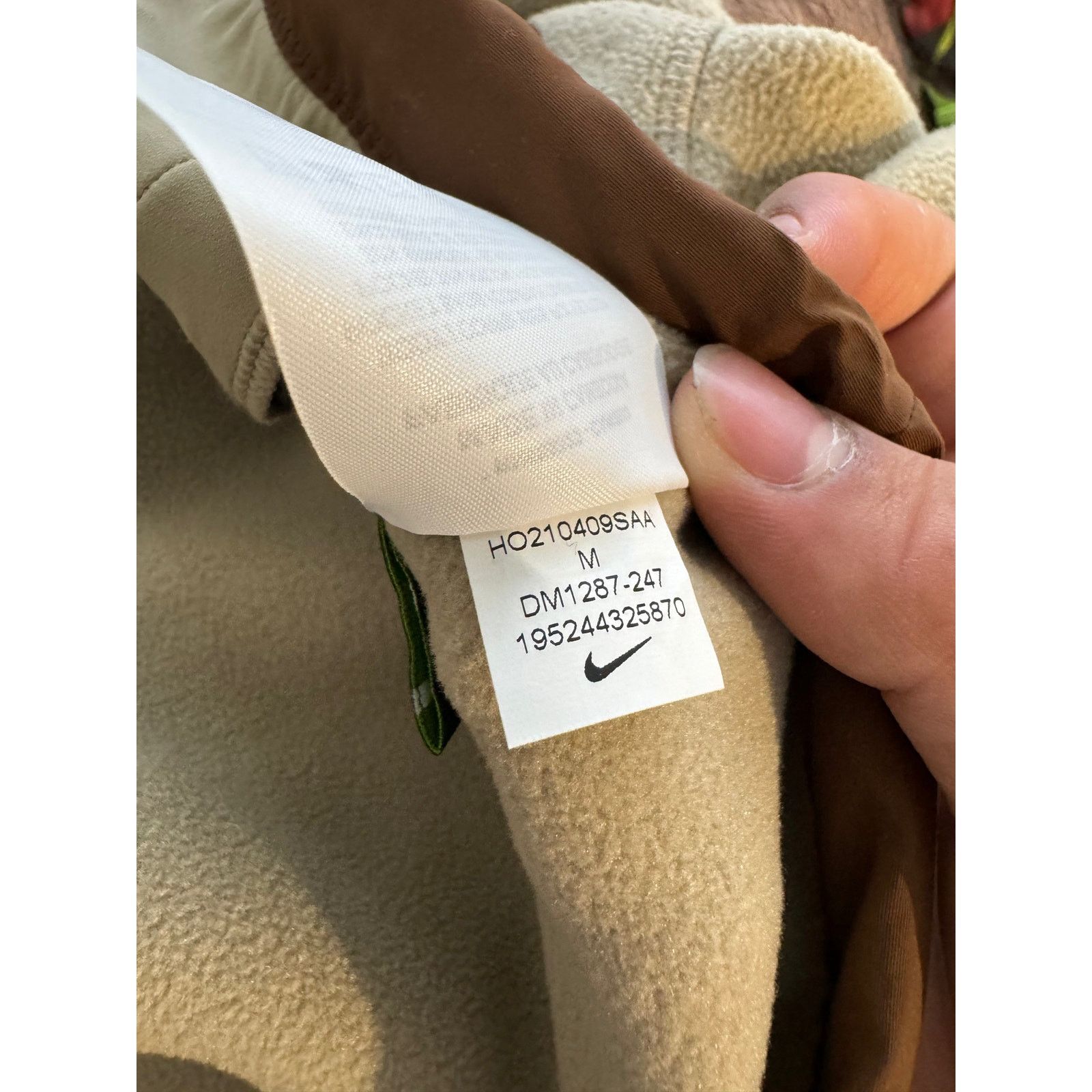 Nike Travis Scott Womens Fleece New Medium Size M / US 6-8 / IT 42-44 - 6 Thumbnail
