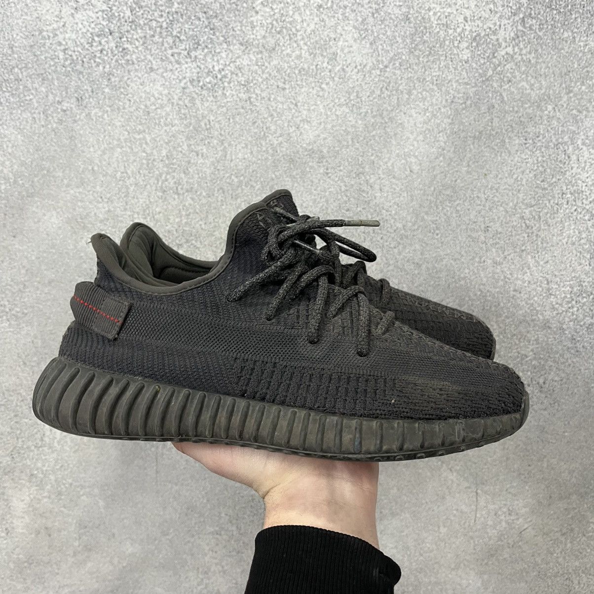 Yeezy Adidas Yeezy 350 V2 Static Black Size US 9.5 / EU 42-43 - 2 Thumbnail