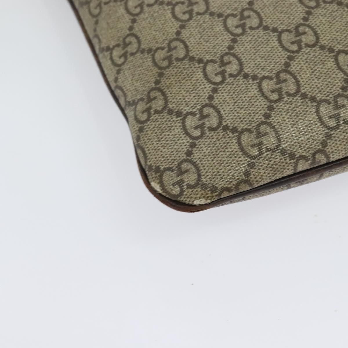 Gucci GUCCI GG Supreme Shoulder Bag Pvc Outlet Beige Silver Size ONE SIZE - 12 Thumbnail