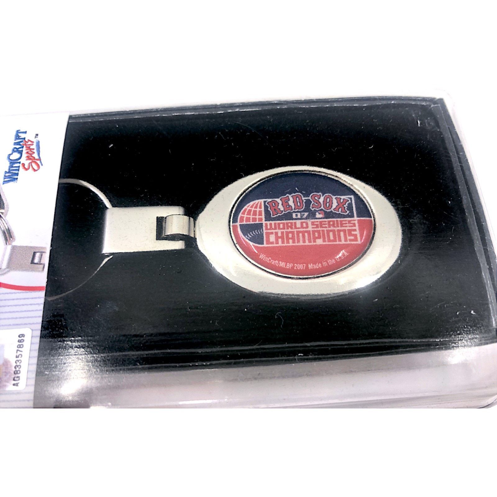 MLB Boston Red Sox 2007 World Series Champions Key Ring *NEW* Size ONE SIZE - 3 Thumbnail
