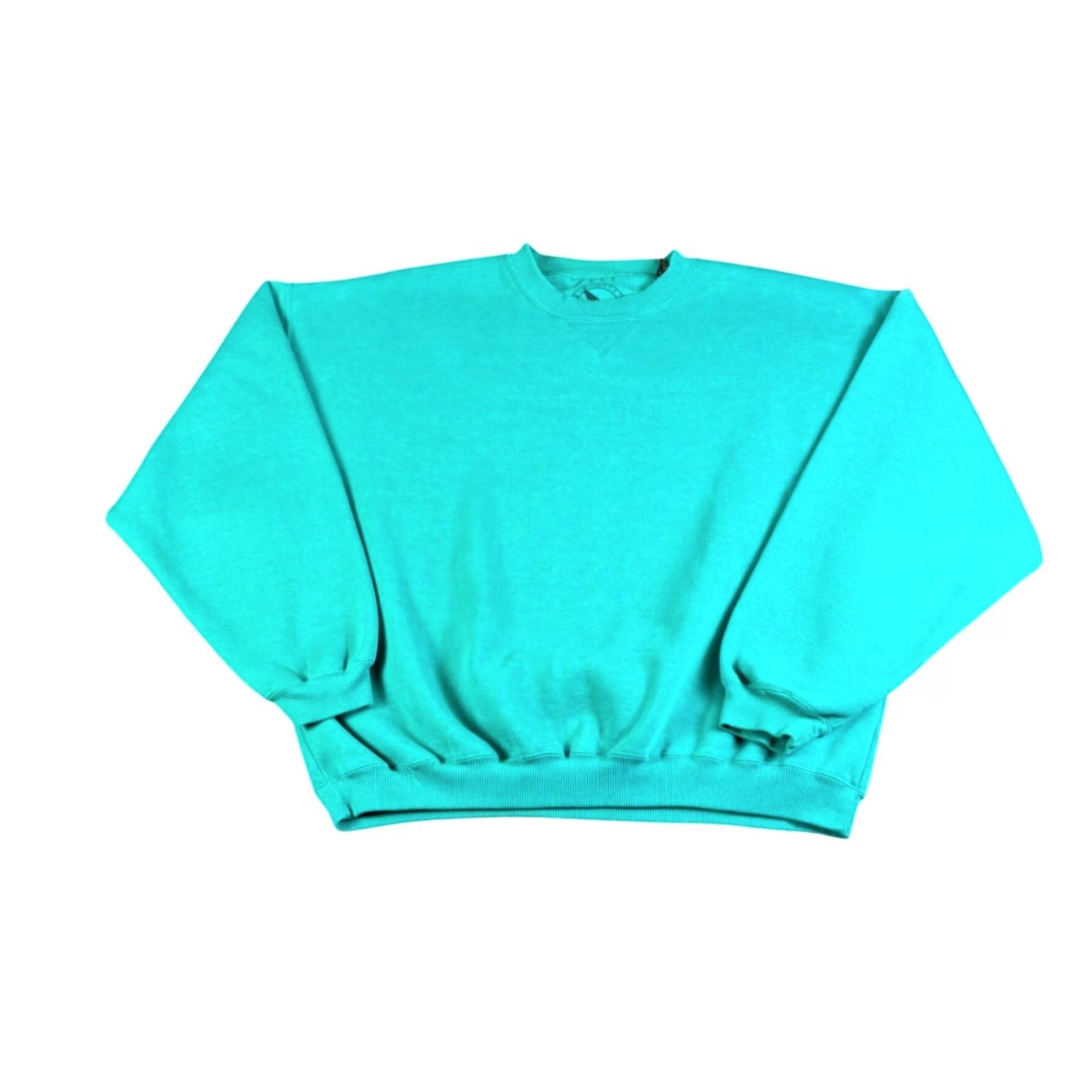Eddie Bauer VINTAGE Eddie Bauer Sweatshirt Mens XL Crewneck Teal Green Fleece Pullover 90s Size US XL / EU 56 / 4 - 2 Thumbnail