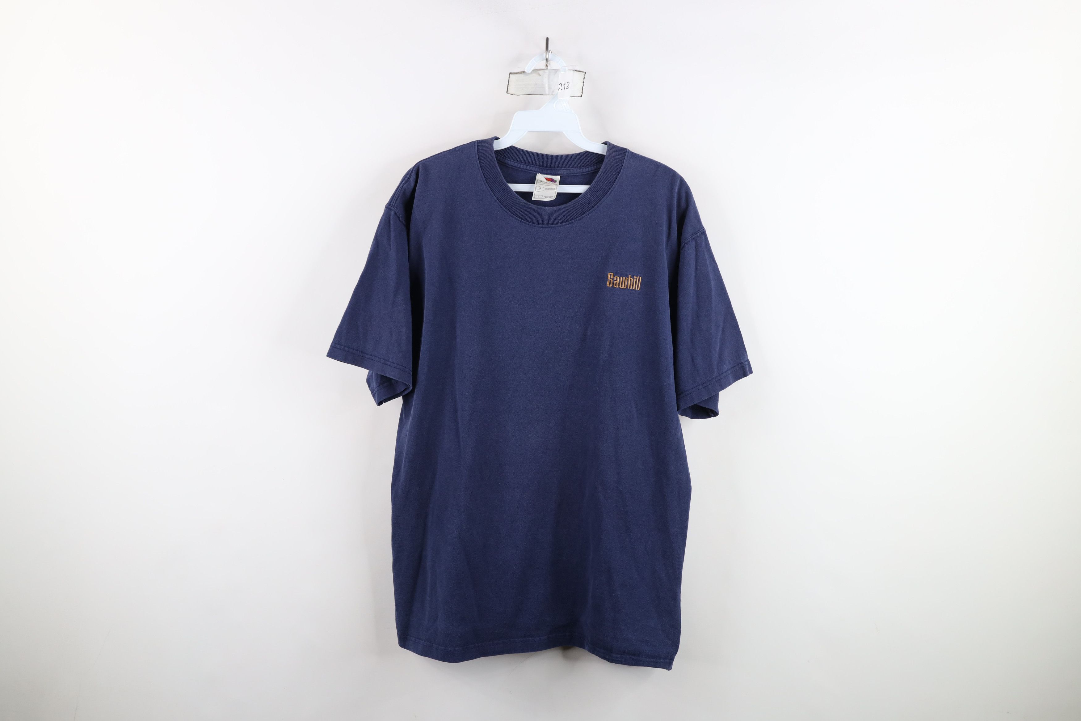 Vintage Vintage 90s Streetwear Spell Sawhill Short Sleeve T-Shirt Size US L / EU 52-54 / 3 - 1 Thumbnail