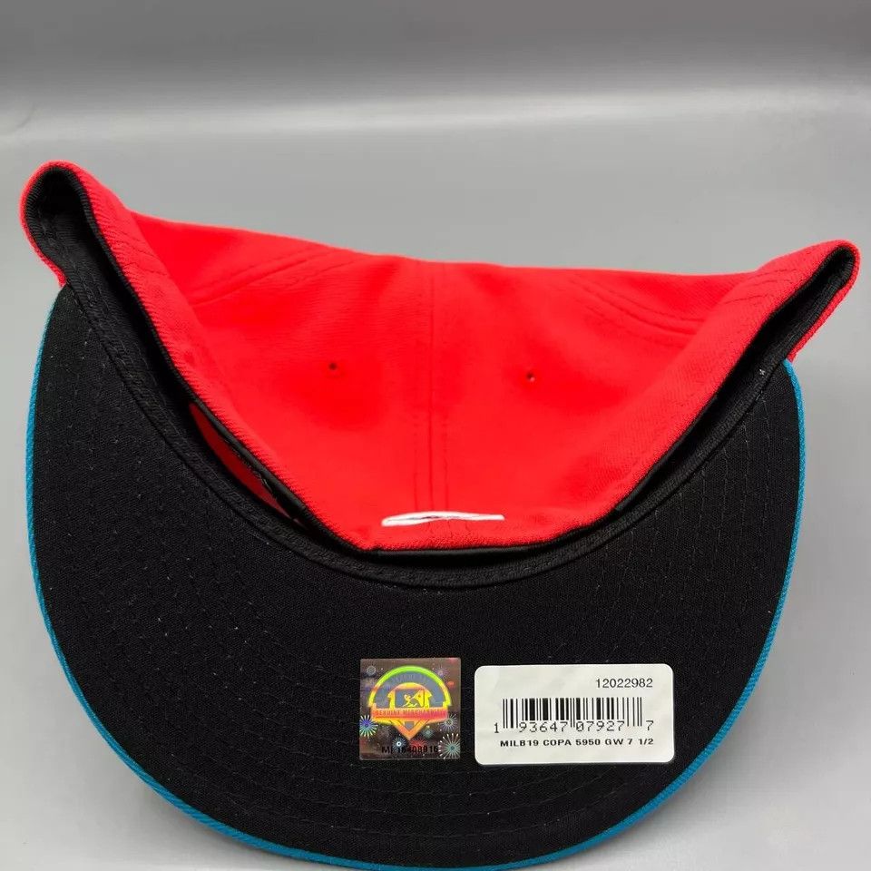 New Era Gwinnett Stripers Hat Men 7 1/2 MiLB Fitted Cap New Size ONE SIZE - 4 Thumbnail