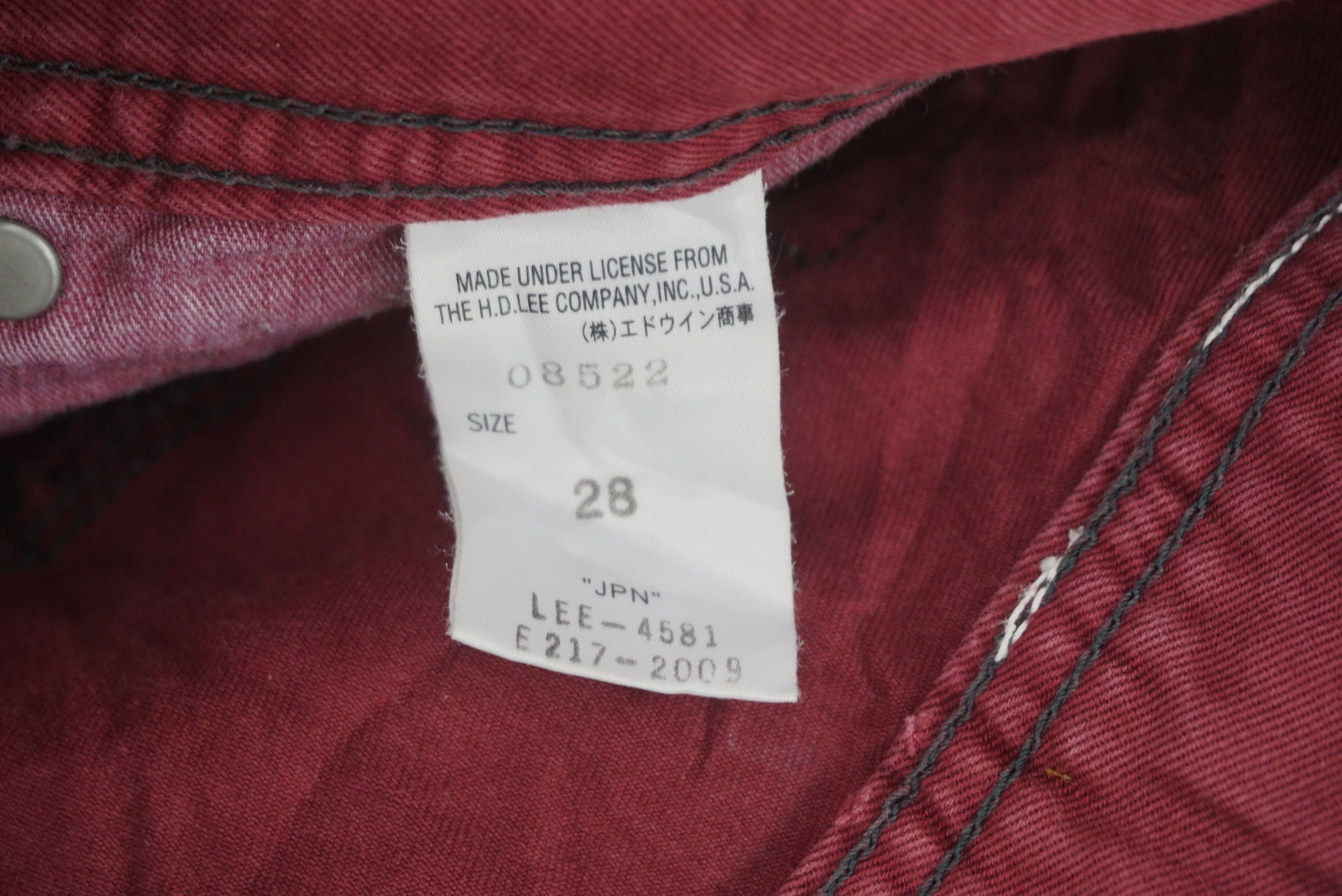 Lee Lee Cowboy Pants Size 28 fit W30xL30 Low Rise Bondage Size US 28 / EU 44 - 13 Thumbnail