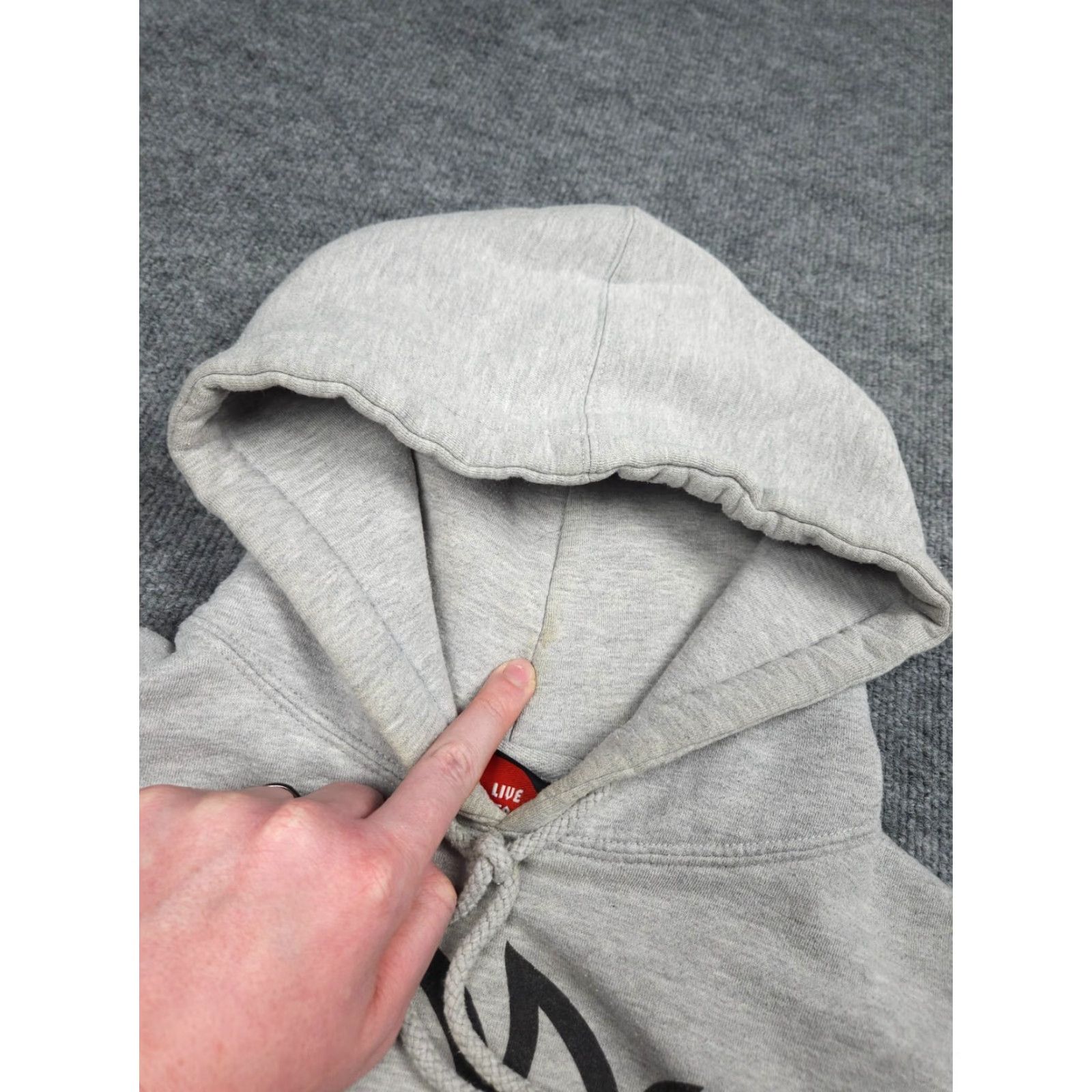 Spitfire VINTAGE Spitfire Skateboard Hoodie Shirt Men Small Gray Graphic Print 90s Y2K Skater Pullover Size US S / EU 44-46 / 1 - 5 Thumbnail