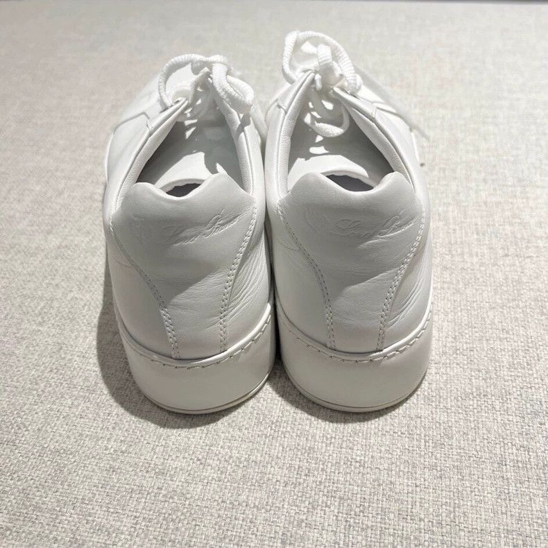 Loro Piana Loro Piana Women's Classic White Sneakers - dmc Size US 6.5 / EU 39-40 - 1 Thumbnail