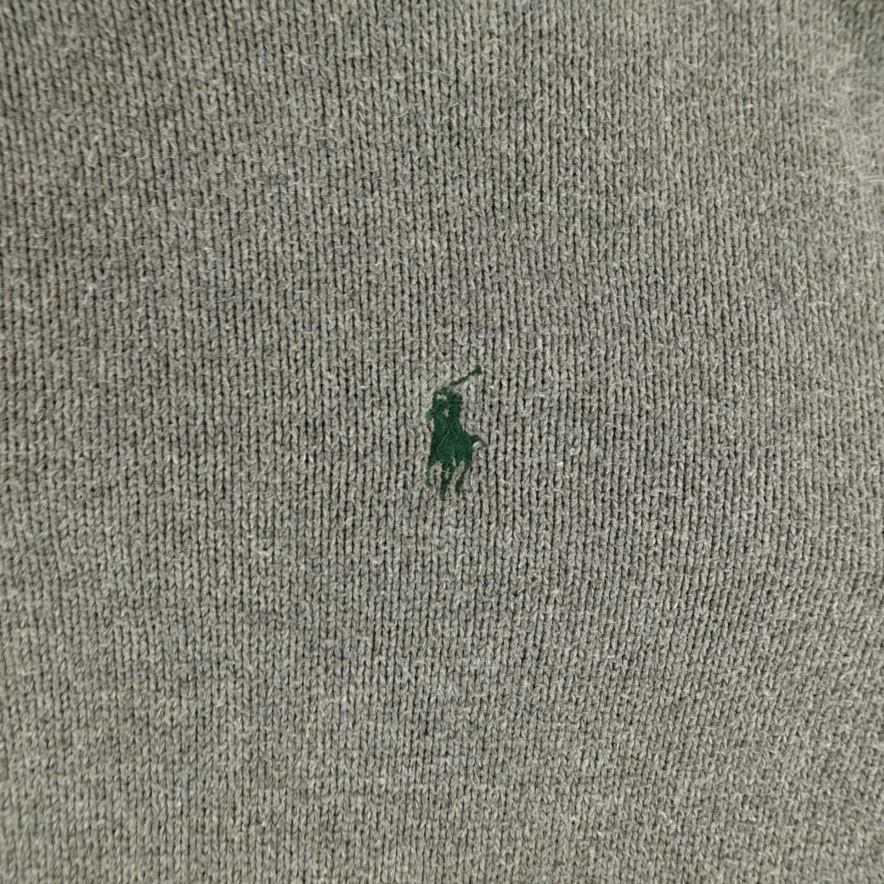 Polo Ralph Lauren VINTAGE Polo Ralph Lauren Sweater Shirt Mens Large Gray 1/4 Zip Pullover Logo Pony Classic Preppy Mens Size US L / EU 52-54 / 3 - 3 Thumbnail