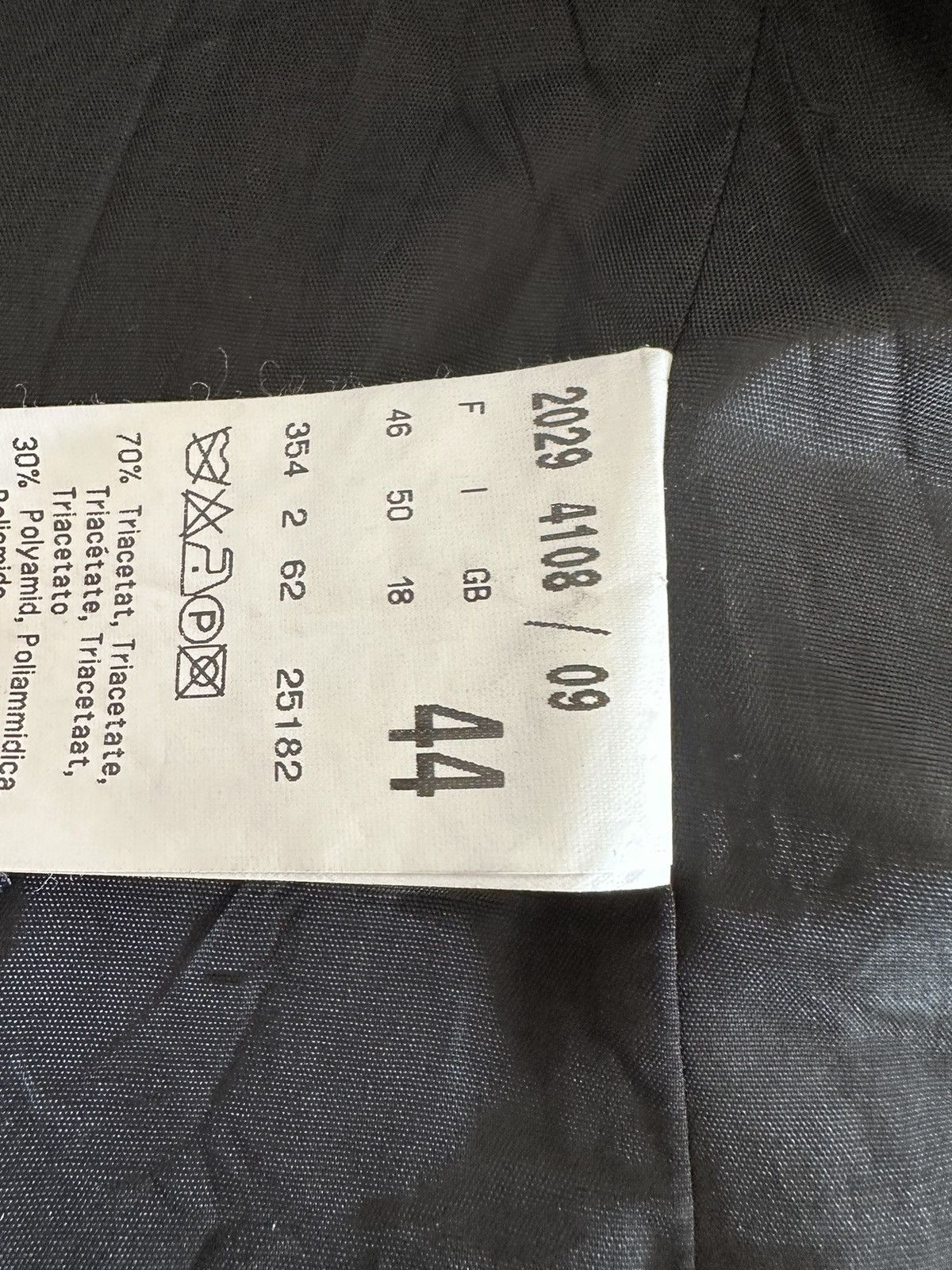 Other Black velvet & silk vintage blazer Size L / US 10 / IT 46 - 4 Thumbnail
