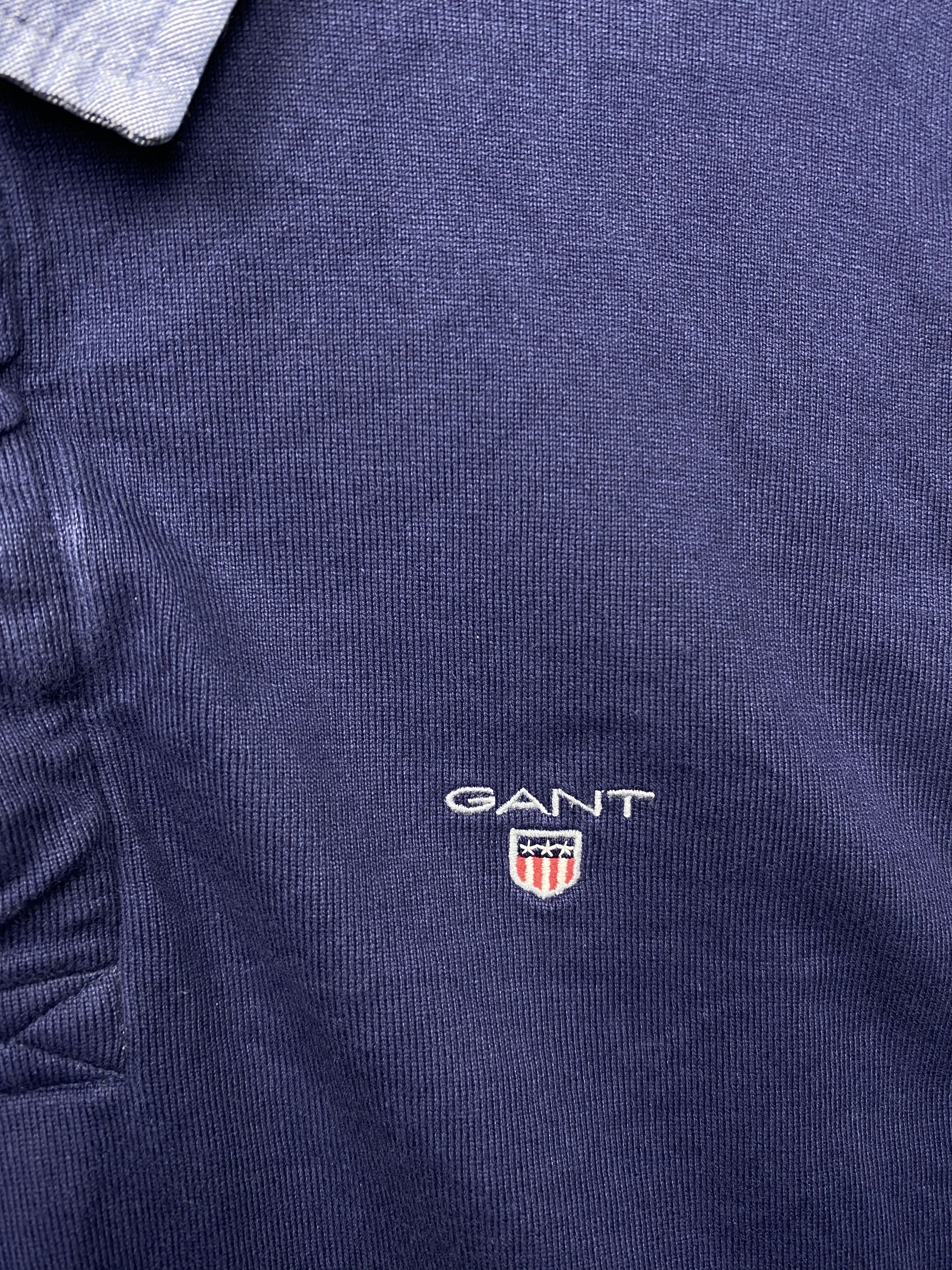 Gant × Vintage Gant Vintage Mens Rugby Long Sleeve Polo Shirt Size US M / EU 48-50 / 2 - 3 Thumbnail