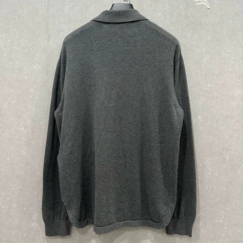 Louis Vuitton Louis Vuitton Grey pocket print knit cardigan sweater Size US M / EU 48-50 / 2 - 2 Thumbnail