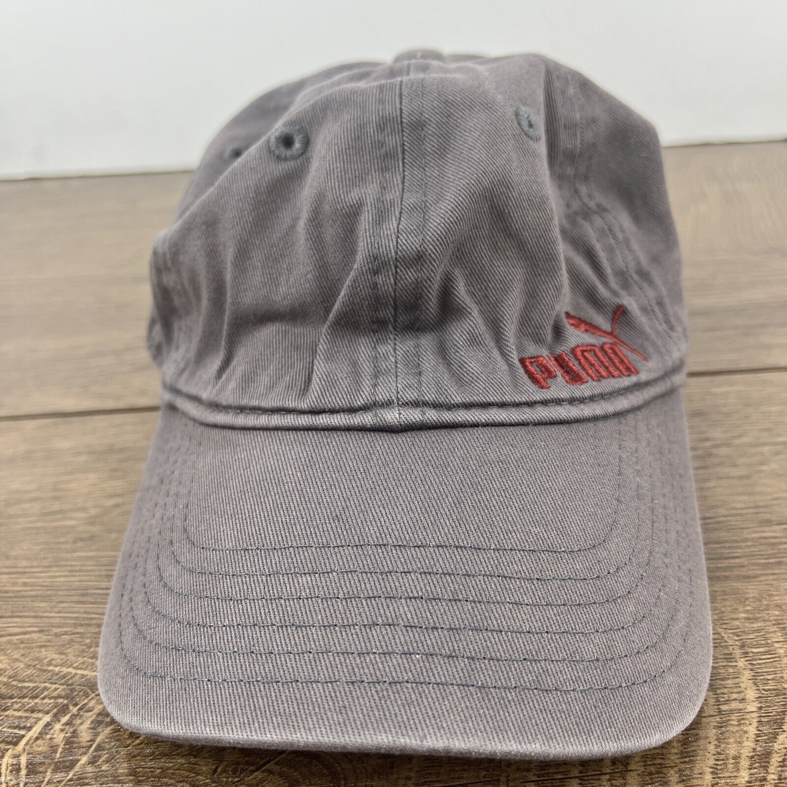 Puma PUMA Gray Hat Puma Gray Hat Adjustable Adult Size Hat Cap Size ONE SIZE - 2 Thumbnail