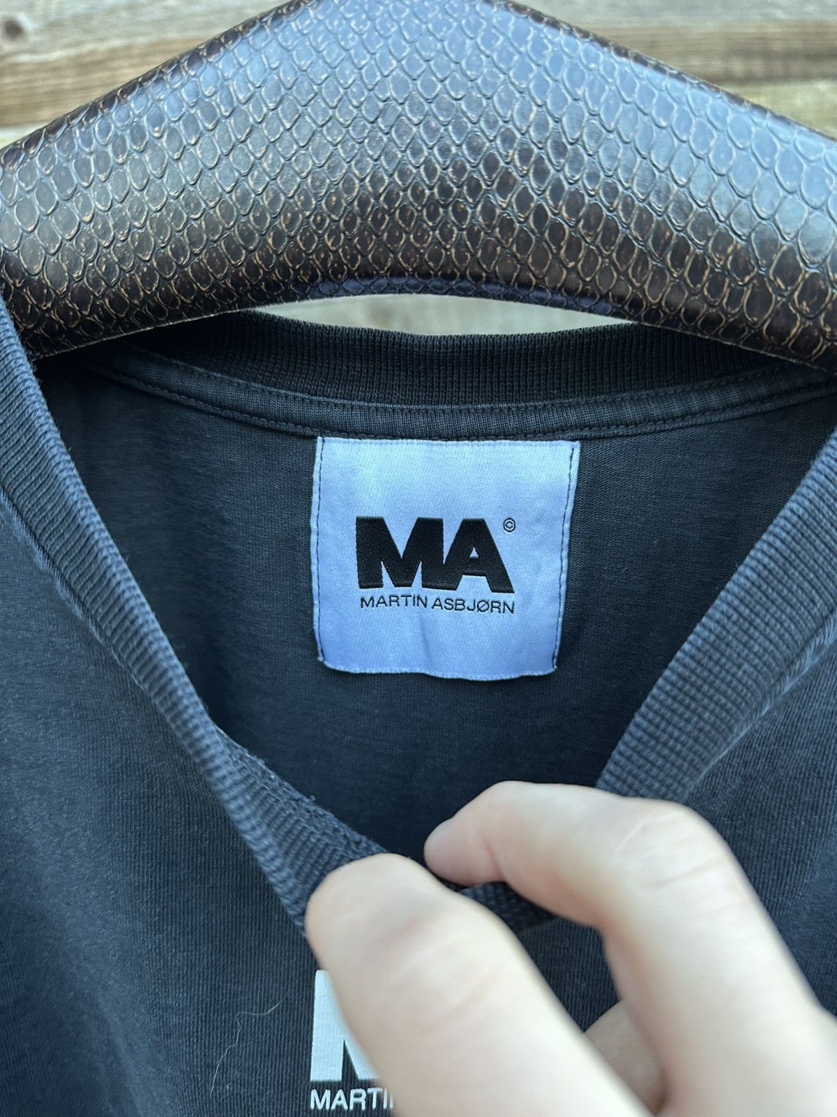 Designer × Martin Asbjorn Martin Asbjorn Oversized T Shirt Rare Size US M / EU 48-50 / 2 - 4 Thumbnail