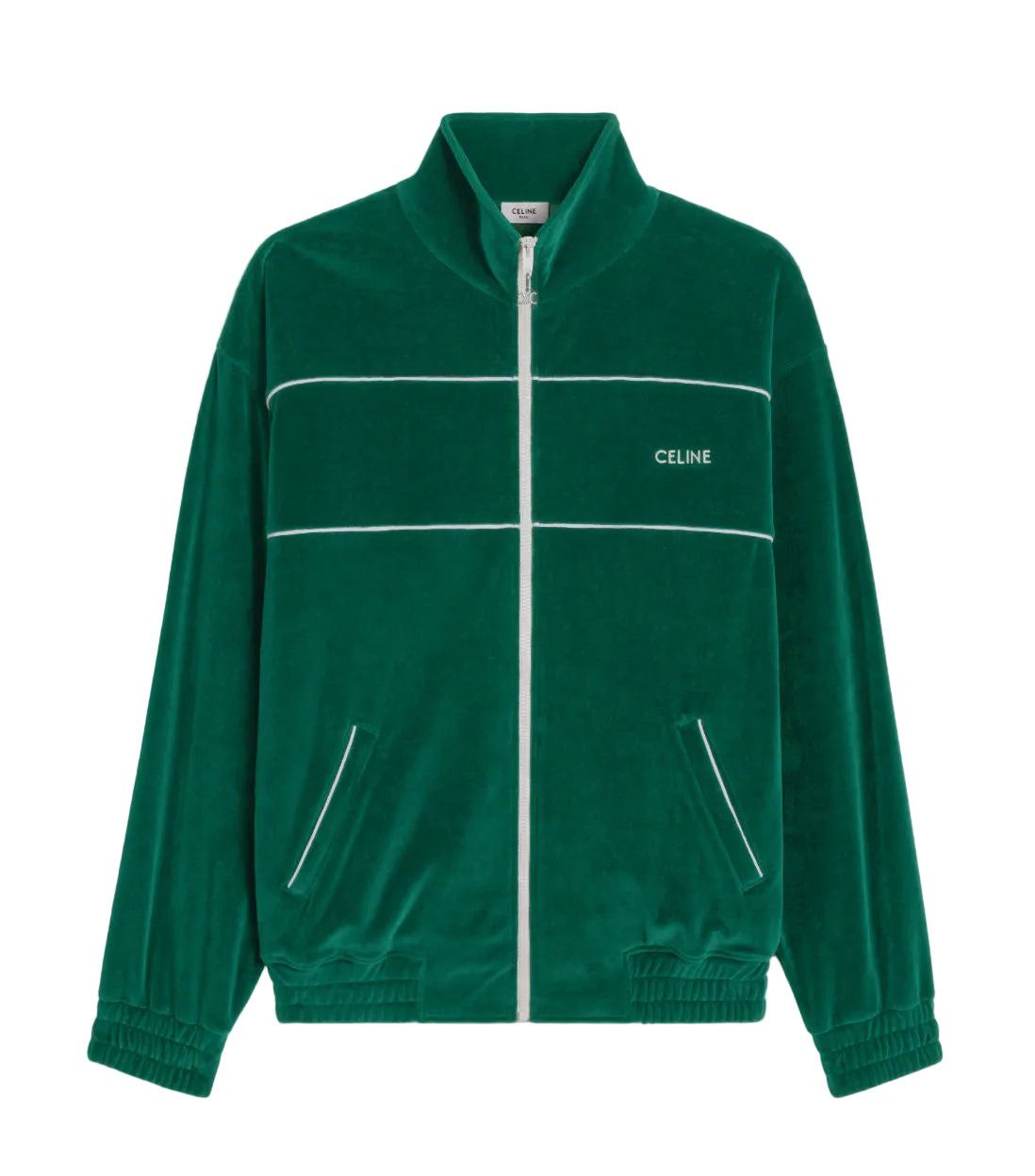Velour Jacket Green - Lightly Worn