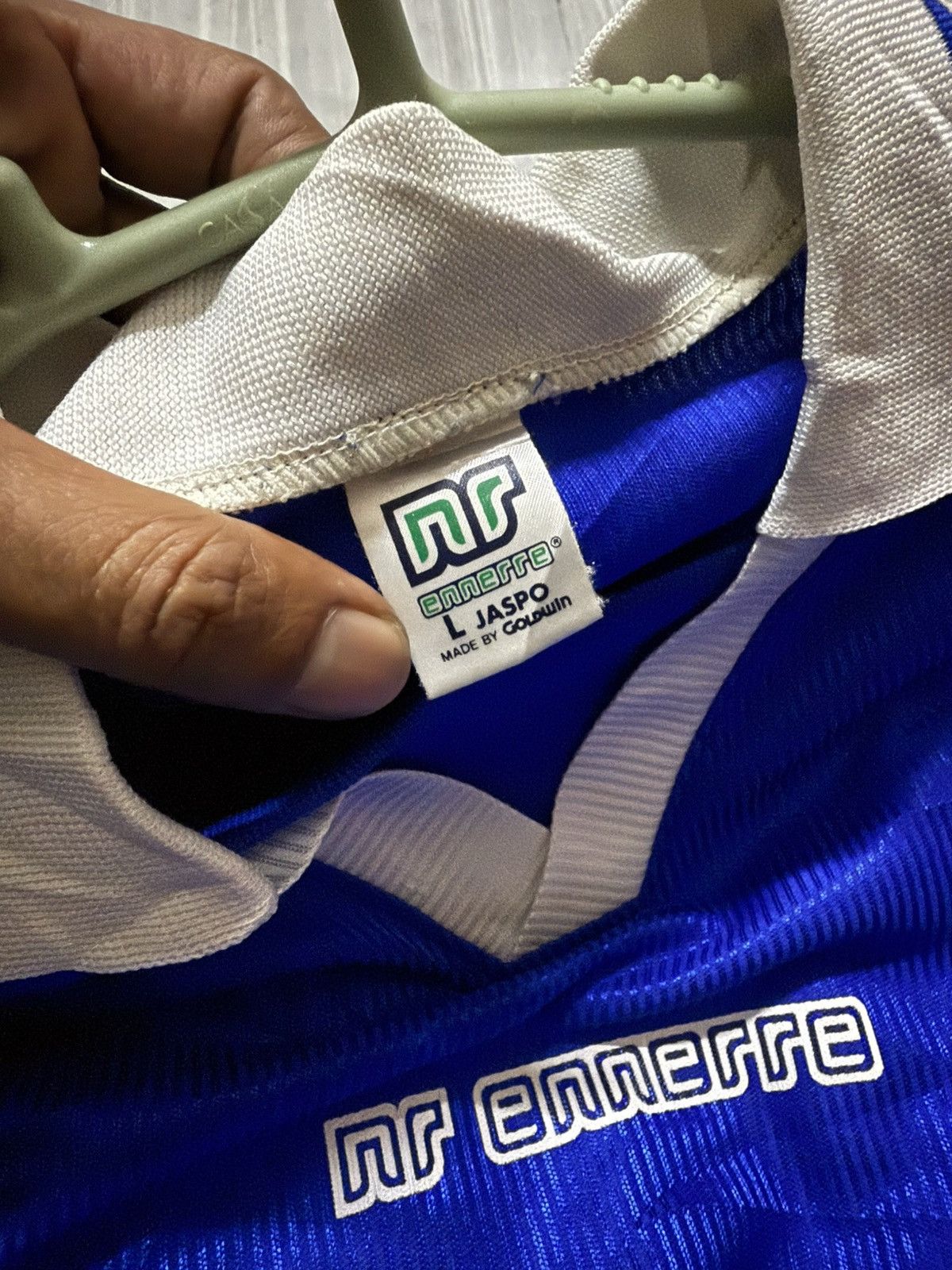 Japanese Brand Vintage jersey nr ennerre Size US L / EU 52-54 / 3 - 3 Thumbnail