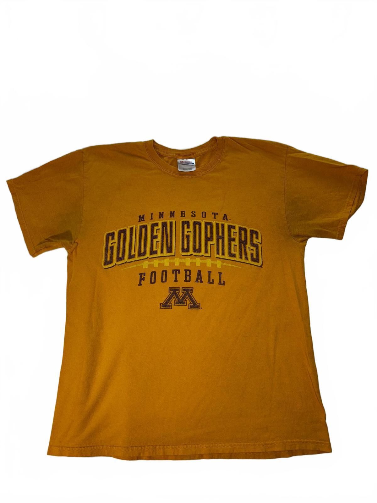 Hanes Minnesota Golden Gophers Football Tee Size M / US 6-8 / IT 42-44 - 1 Thumbnail