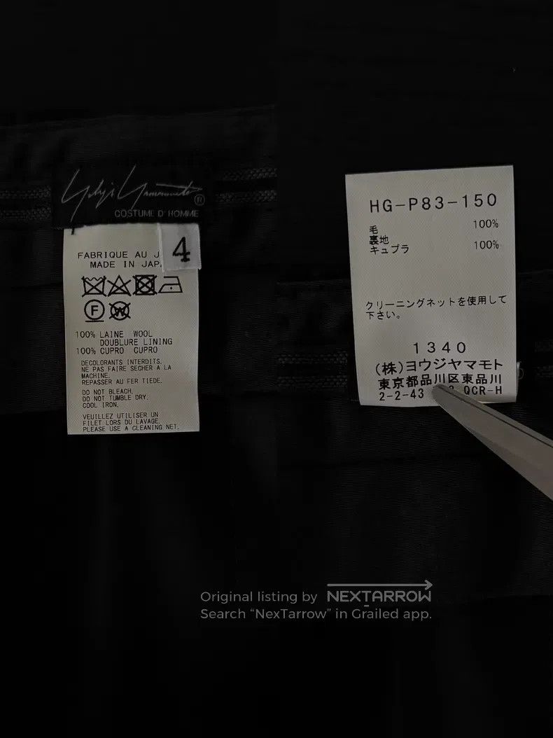 Yohji Yamamoto Yohji Yamamoto size 4 22 SS Military Modified Trousers Size US 30 / EU 46 - 8 Thumbnail