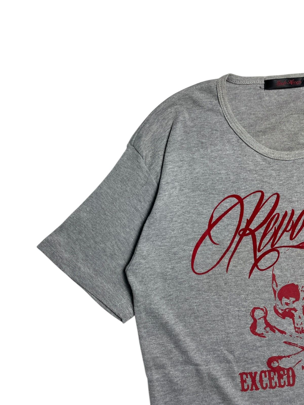 Japanese Brand 2000’s Lock Heaven - Skull Logo Punk Style Tshirt Size US M / EU 48-50 / 2 - 3 Thumbnail