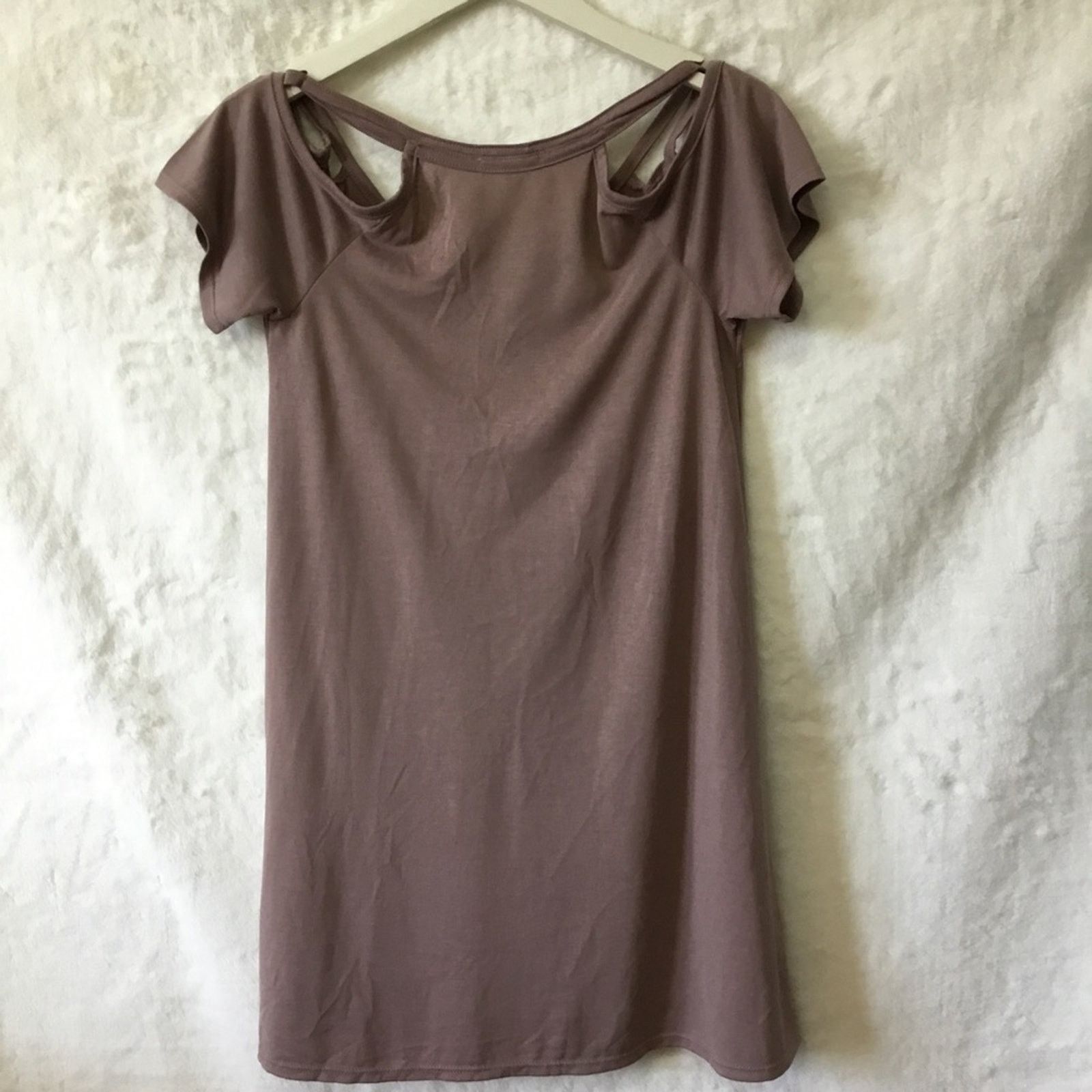 Other Socialite Mocha Strappy Mini Dress Size S / US 4 / IT 40 - 4 Thumbnail