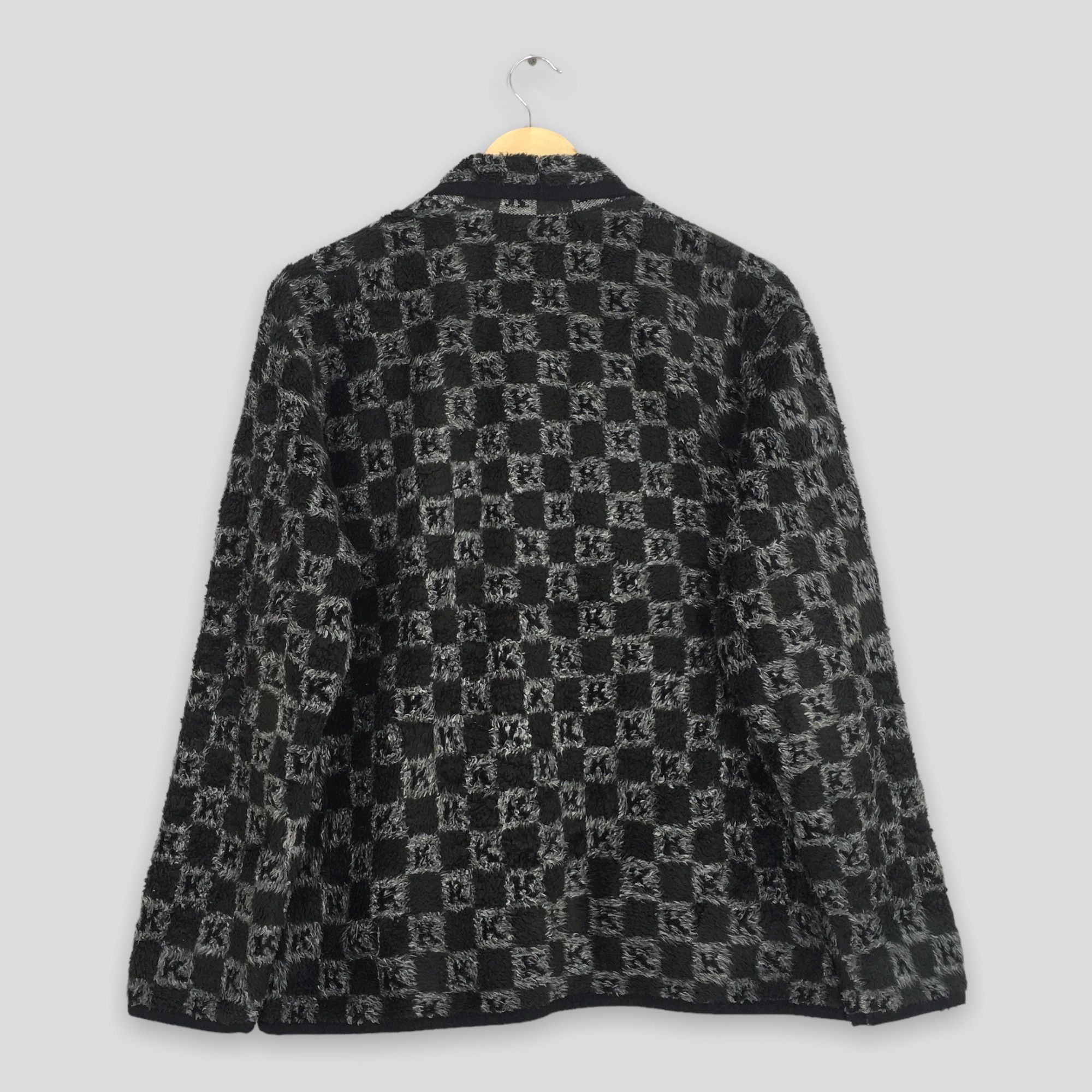 Designer × Karl Helmut × Vintage Vintage Karl Helmut Zipper Fleece Sweater Medium Size US M / EU 48-50 / 2 - 7 Thumbnail