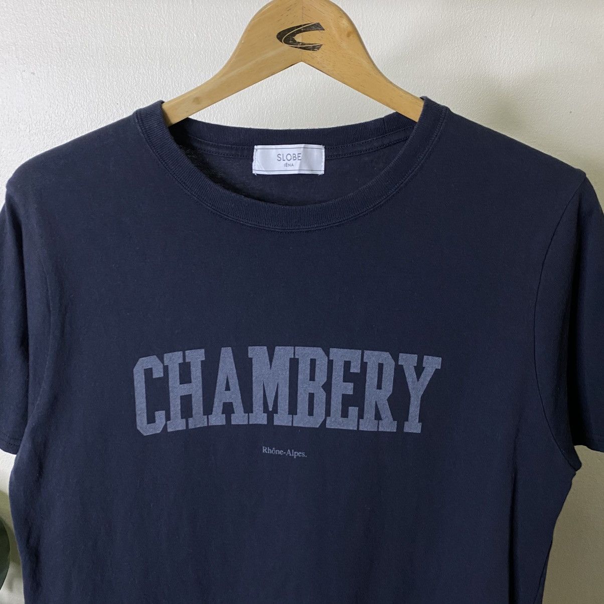 Japanese Brand Slobe Iena Chambery T Shirt Made in Japan Size US M / EU 48-50 / 2 - 2 Thumbnail