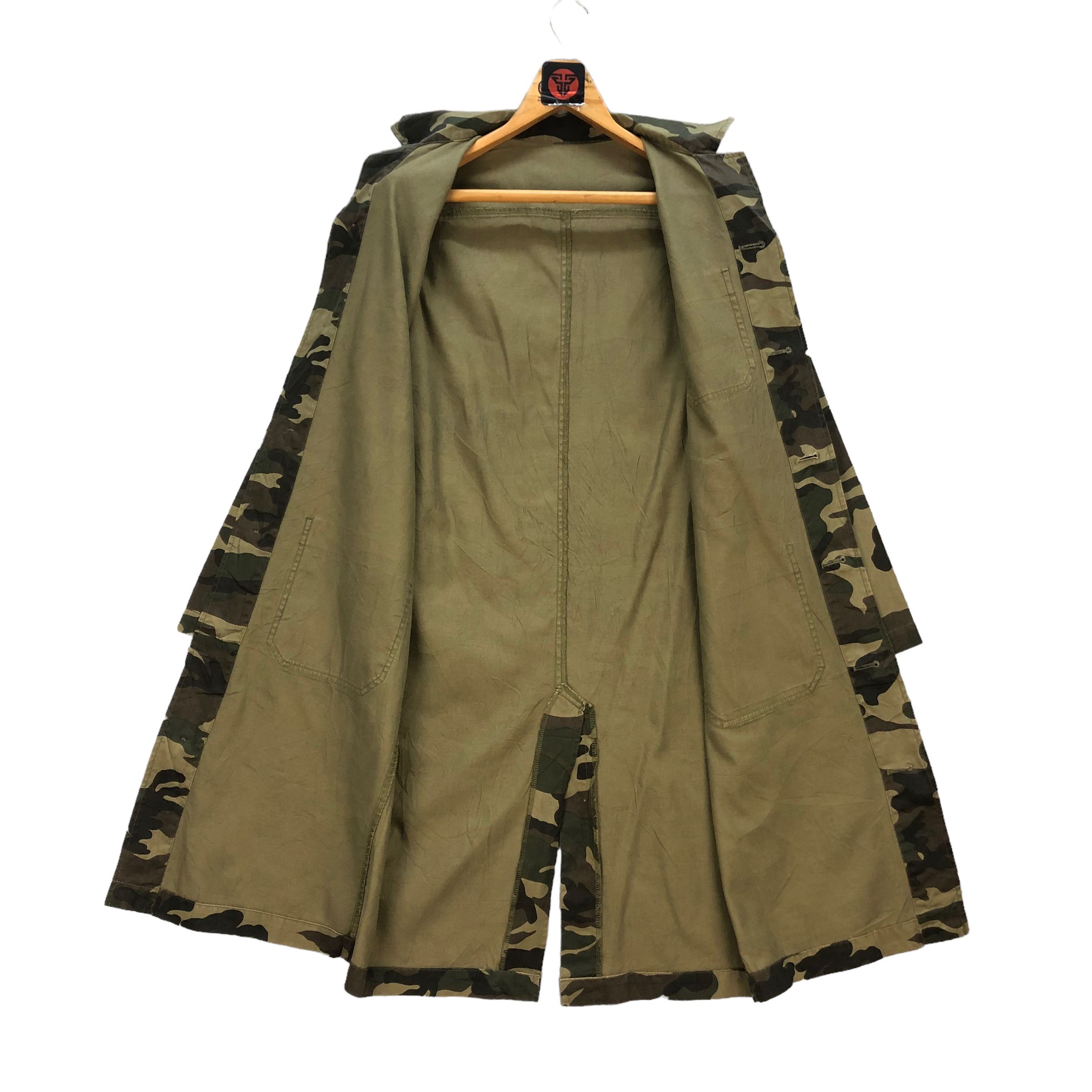 Japanese Brand GYLE CAMO OVERCOAT #7424-145 Size US M / EU 48-50 / 2 - 6 Thumbnail