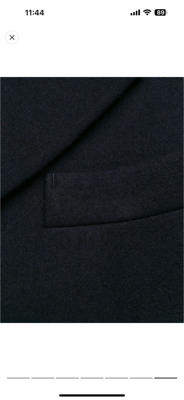 Prada Unworn new Prada Navy Blue heavy wool blazer Size 52R - 9 Thumbnail