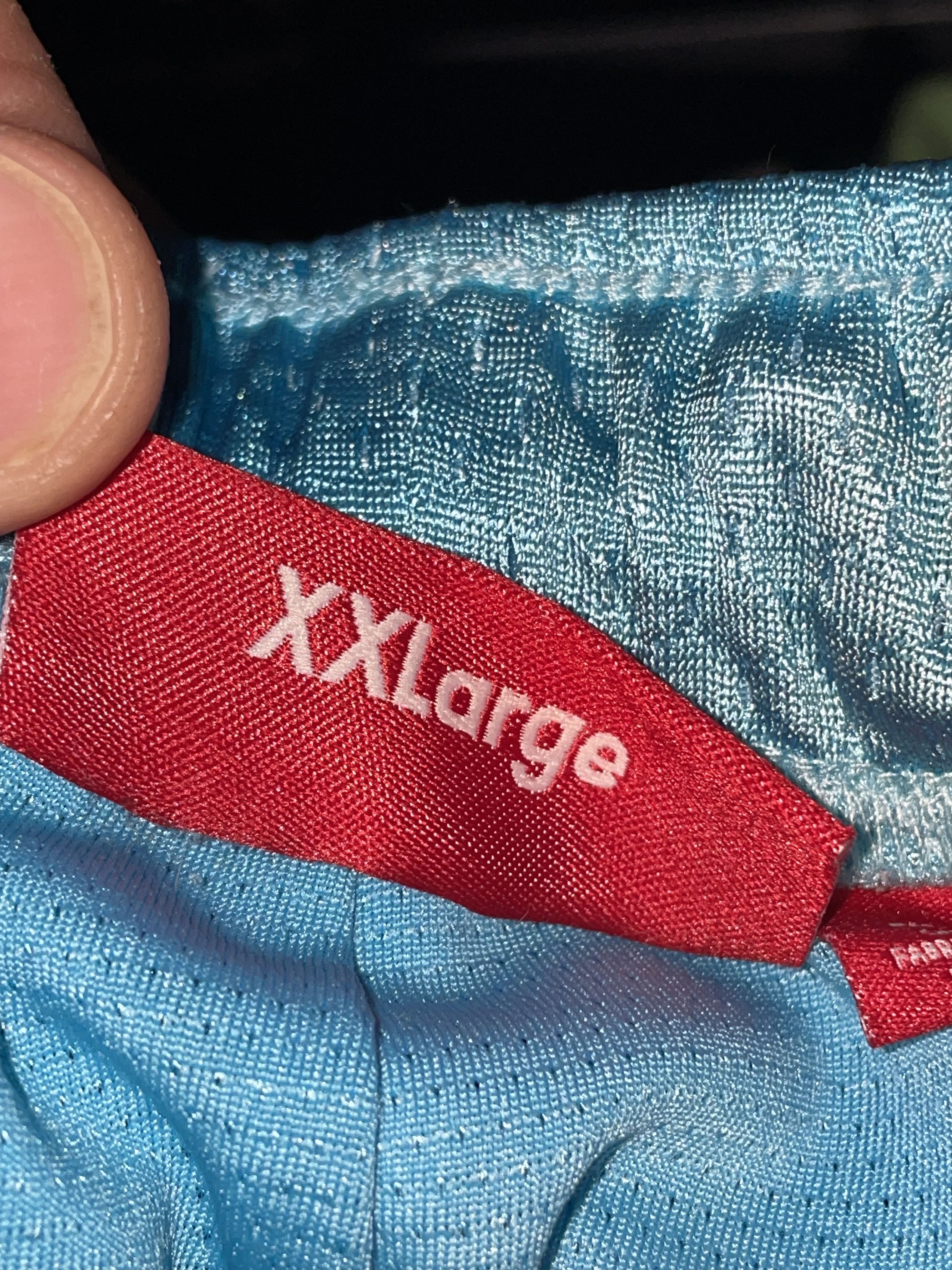 Supreme Supreme Small Box Baggy Mesh Short Cyan SS25 size XXL VNDS Size US 42 / EU 58 - 5 Thumbnail