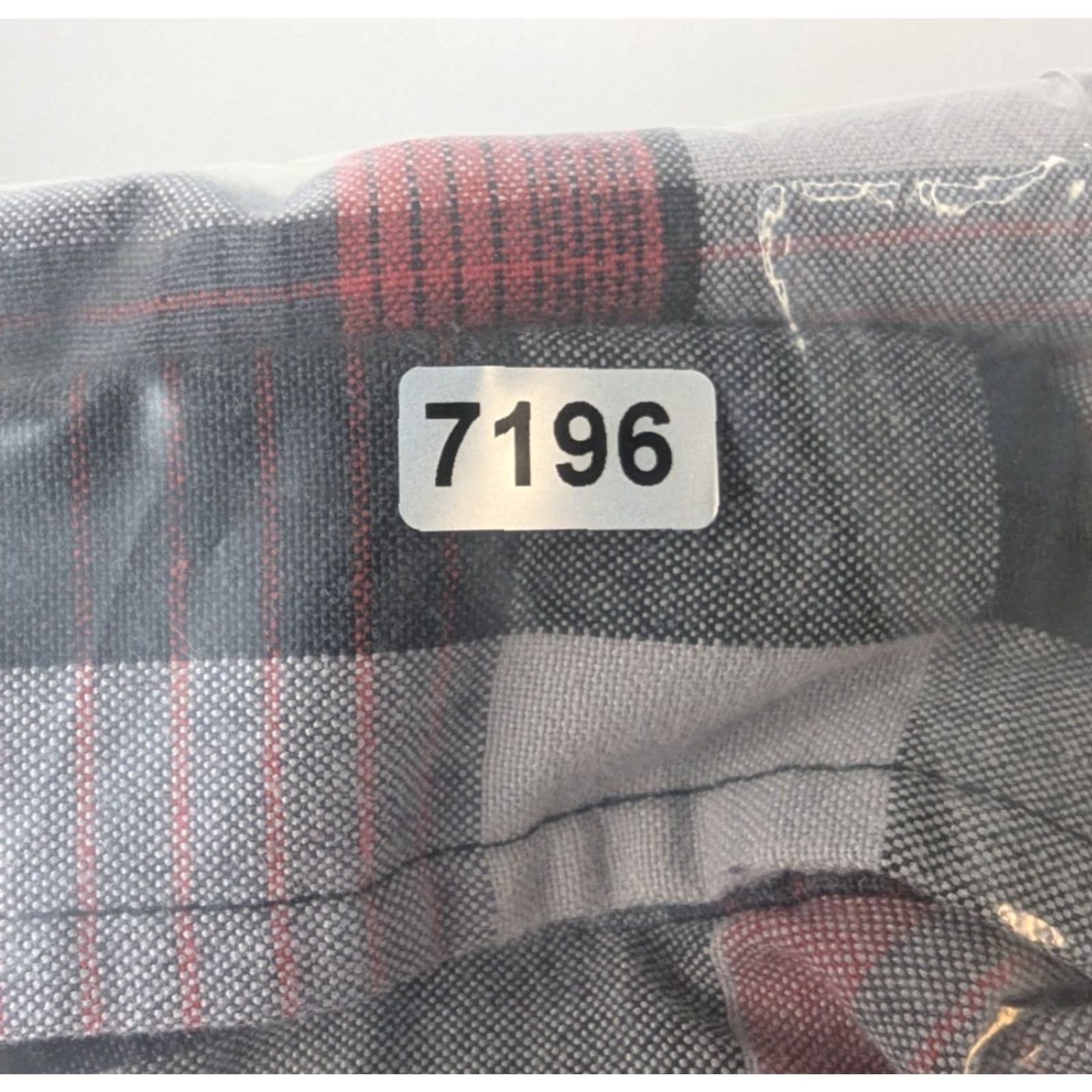 Vintage Yago Shirt Button-Up Plaid Grey Red 3XL Short Sleeve Mens Casual Workwear Urban Streetwear Size US XXL / EU 58 / 5 - 8 Thumbnail