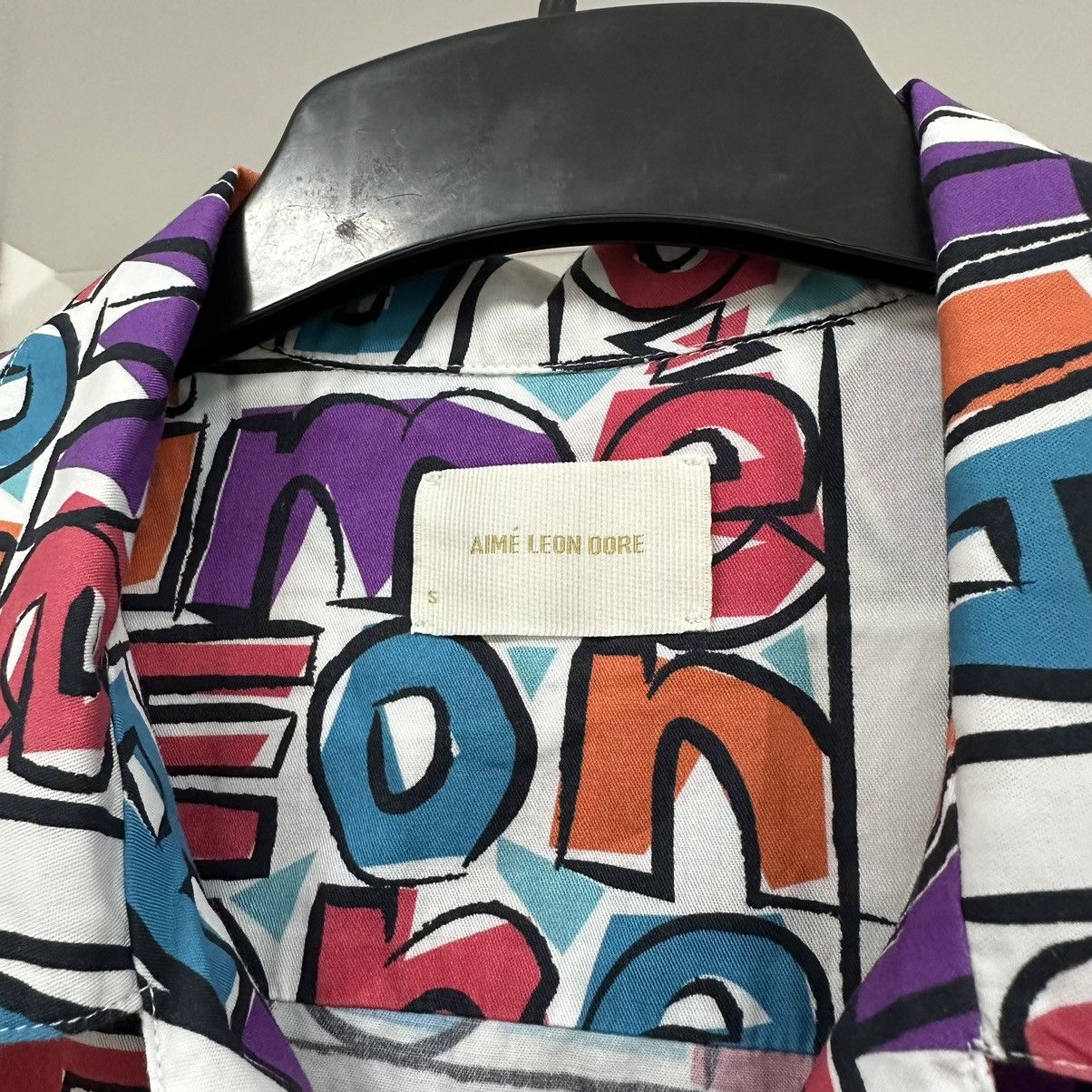 Aime Leon Dore Aime Leon Dore ss19 Crayon Print Hawaiian Shirt Size US S / EU 44-46 / 1 - 8 Thumbnail