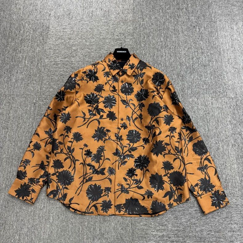 Versace Versace Embroidered Sequin Studded Jacket-yf Size US L / EU 52-54 / 3 - 1 Thumbnail