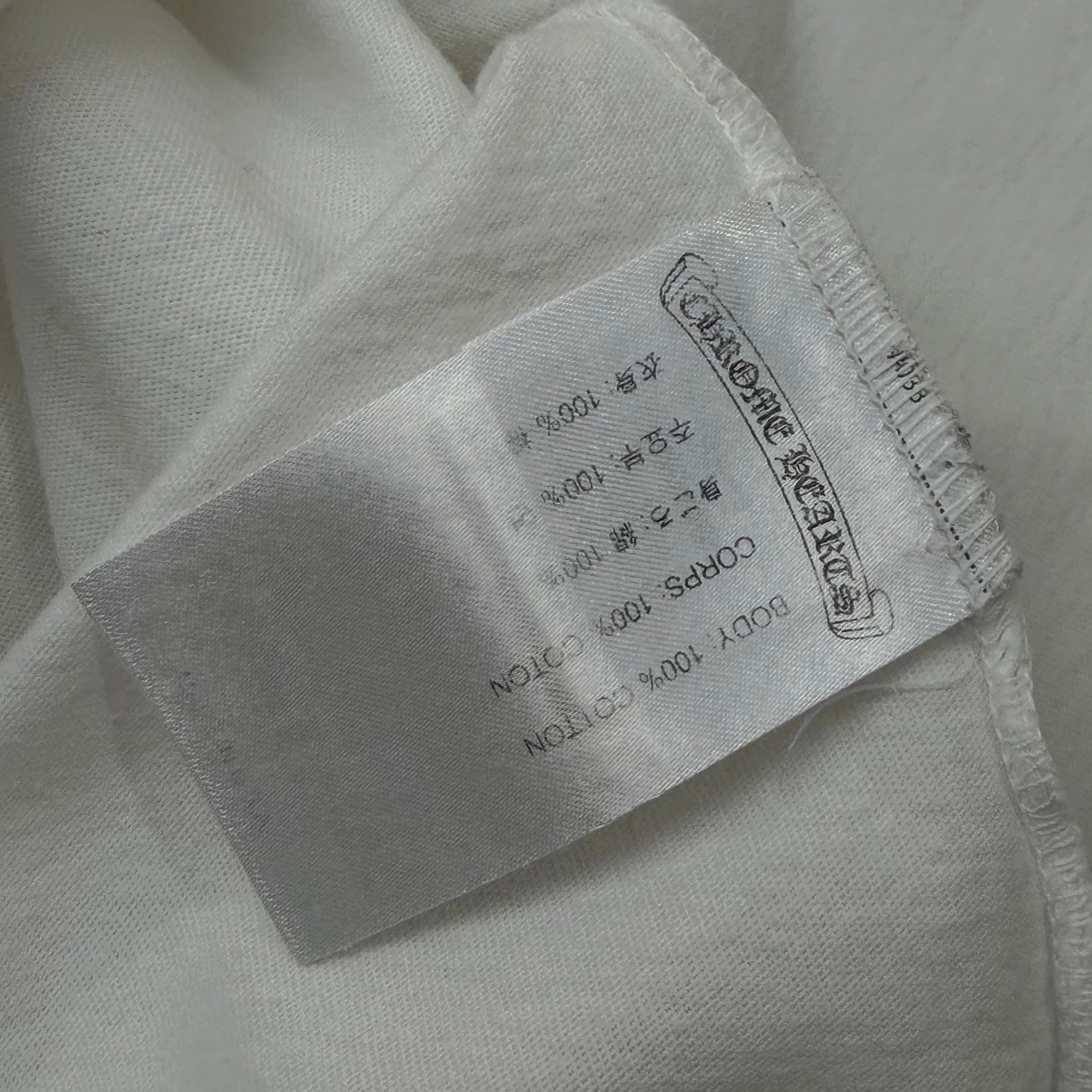 Chrome Hearts Chrome Hearts Vertical White L/S L Size US L / EU 52-54 / 3 - 7 Thumbnail