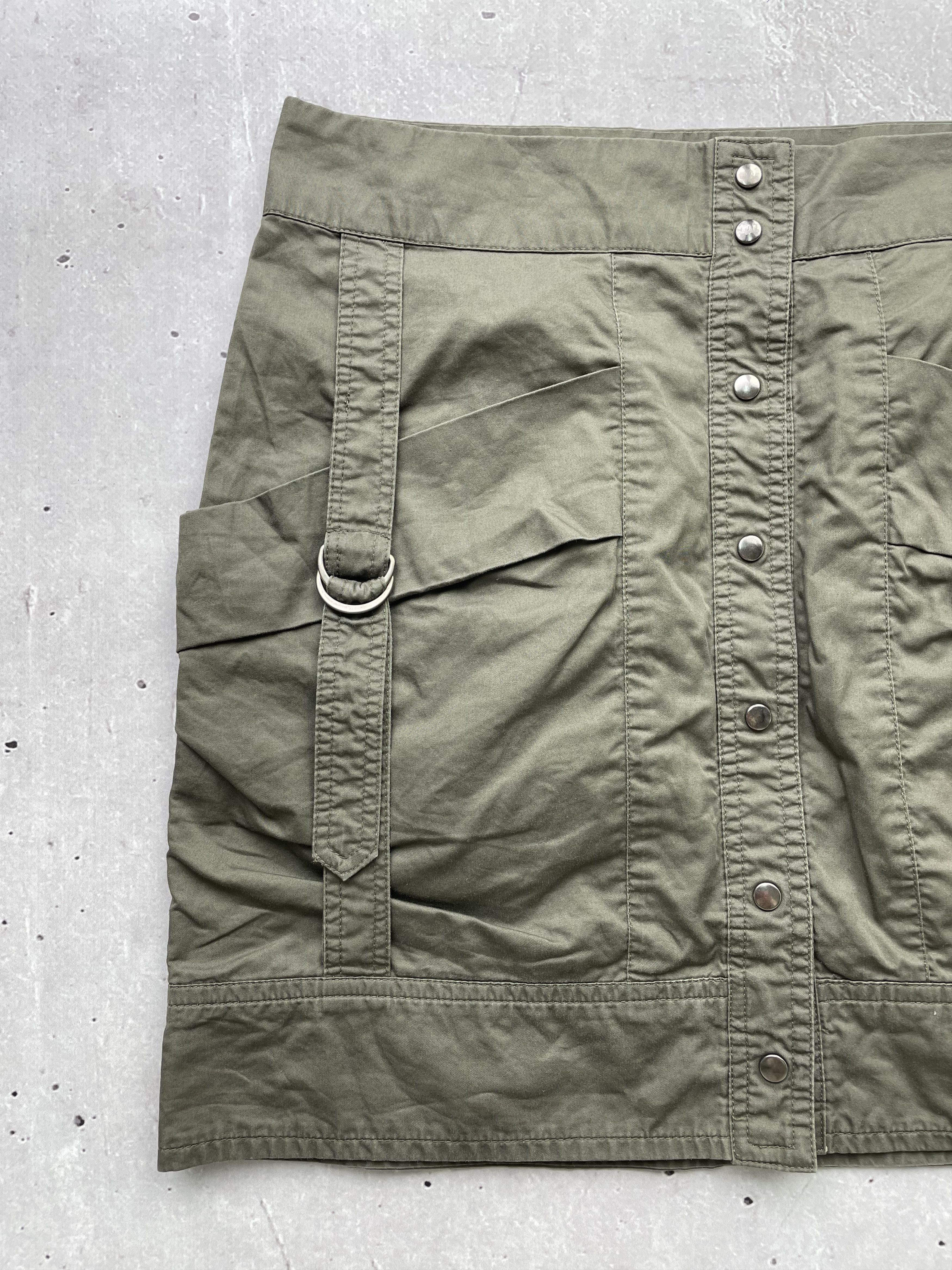Japanese Brand × Vintage Vintage Bondage Buttons Mini Skirt Size 27" / US 4 / IT 40 - 2 Thumbnail
