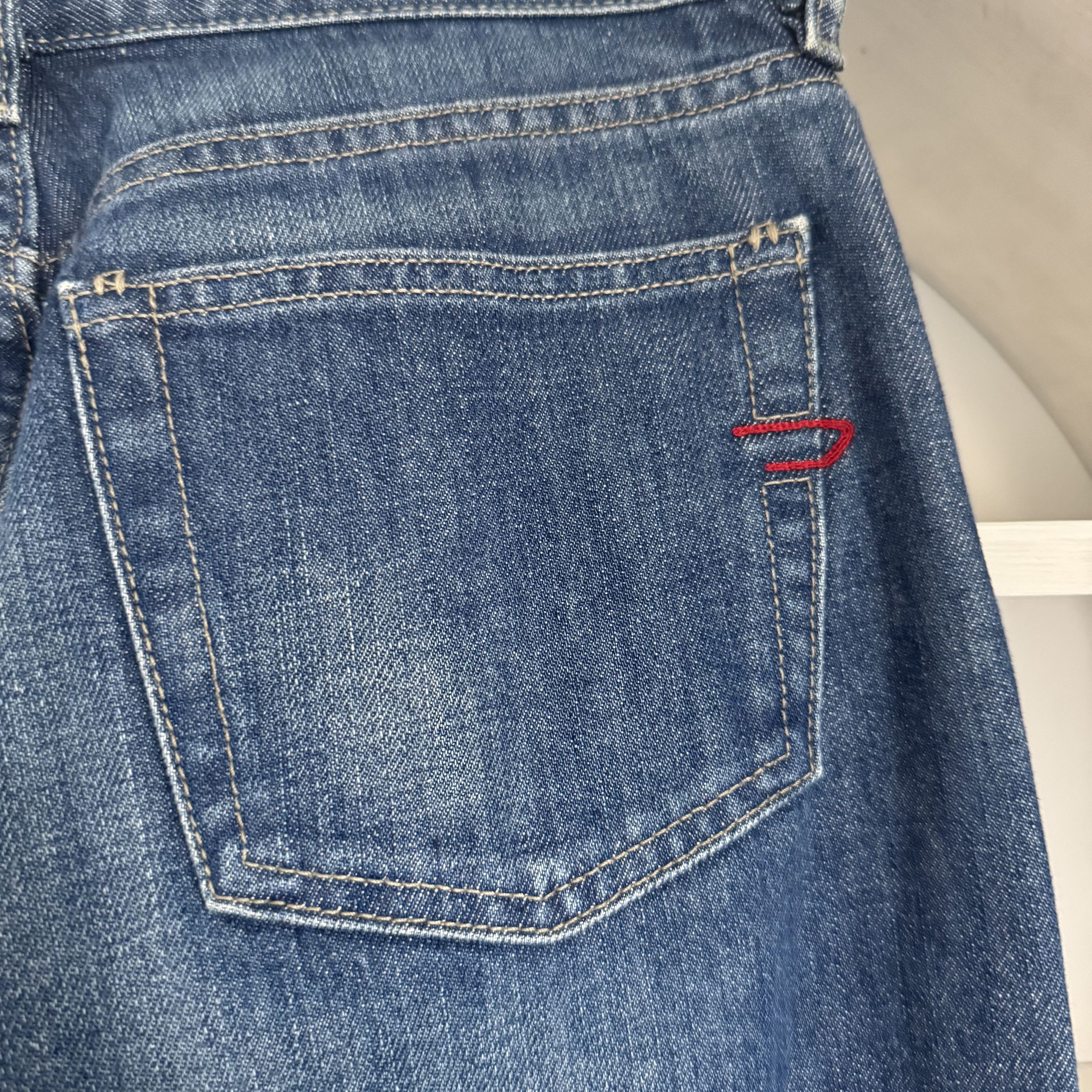 Diesel Women's DIESEL Vintage Bootcut Wide Low Rise Jeans Size 27 Size 27" / US 4 / IT 40 - 10 Thumbnail