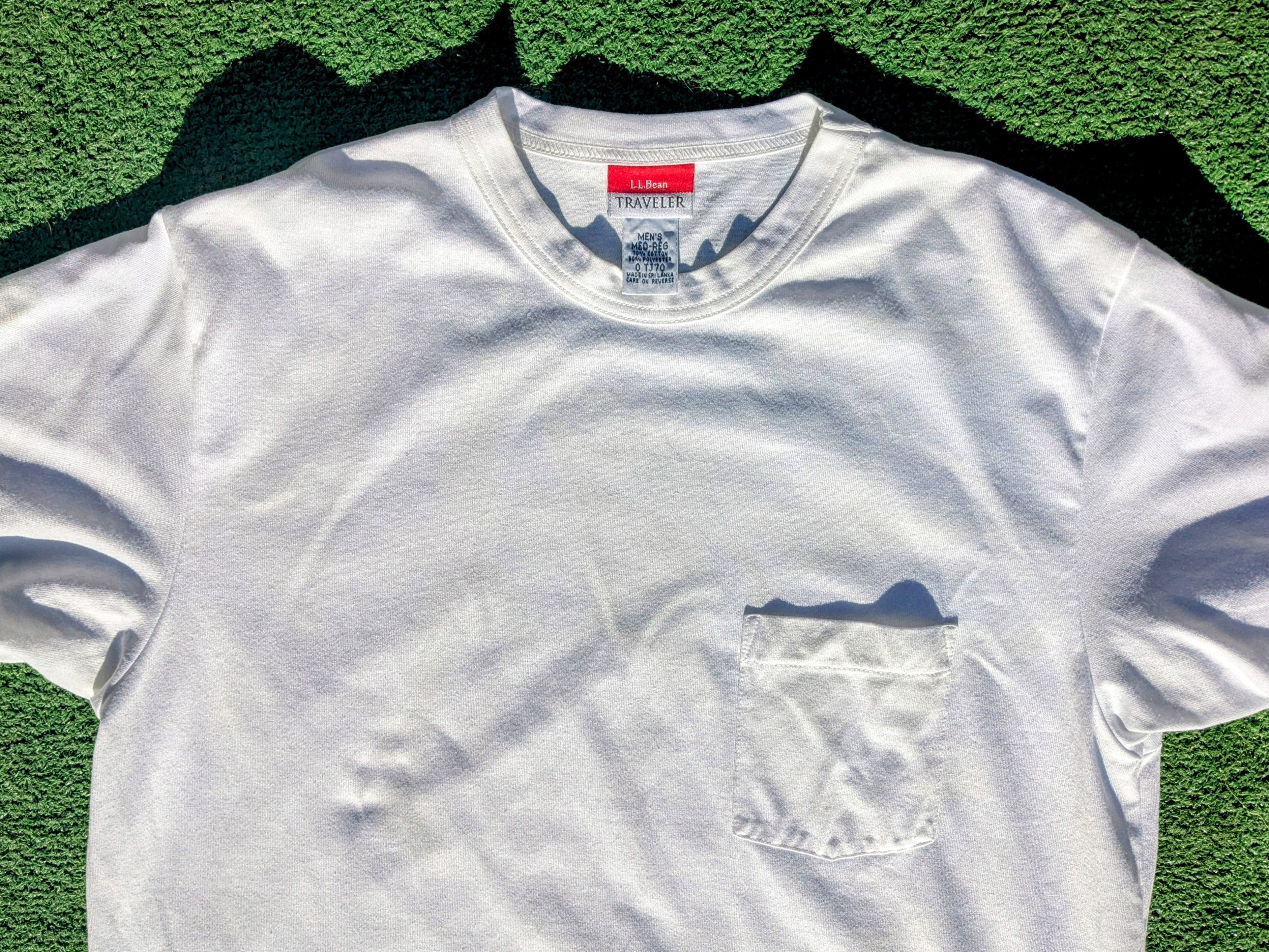 L.L. Bean Retro Classic L.L. Bean Traveller Cotton/Poly Pocket Shirt Size US M / EU 48-50 / 2 - 7 Thumbnail