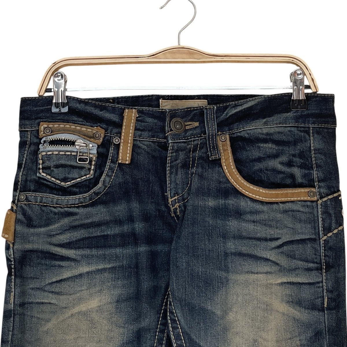 Japanese Brand × Le Grande Bleu (L.G.B.) × Vintage Vintage Japanese Brand Lolita Jeans 1990s Size US 31 - 3 Thumbnail