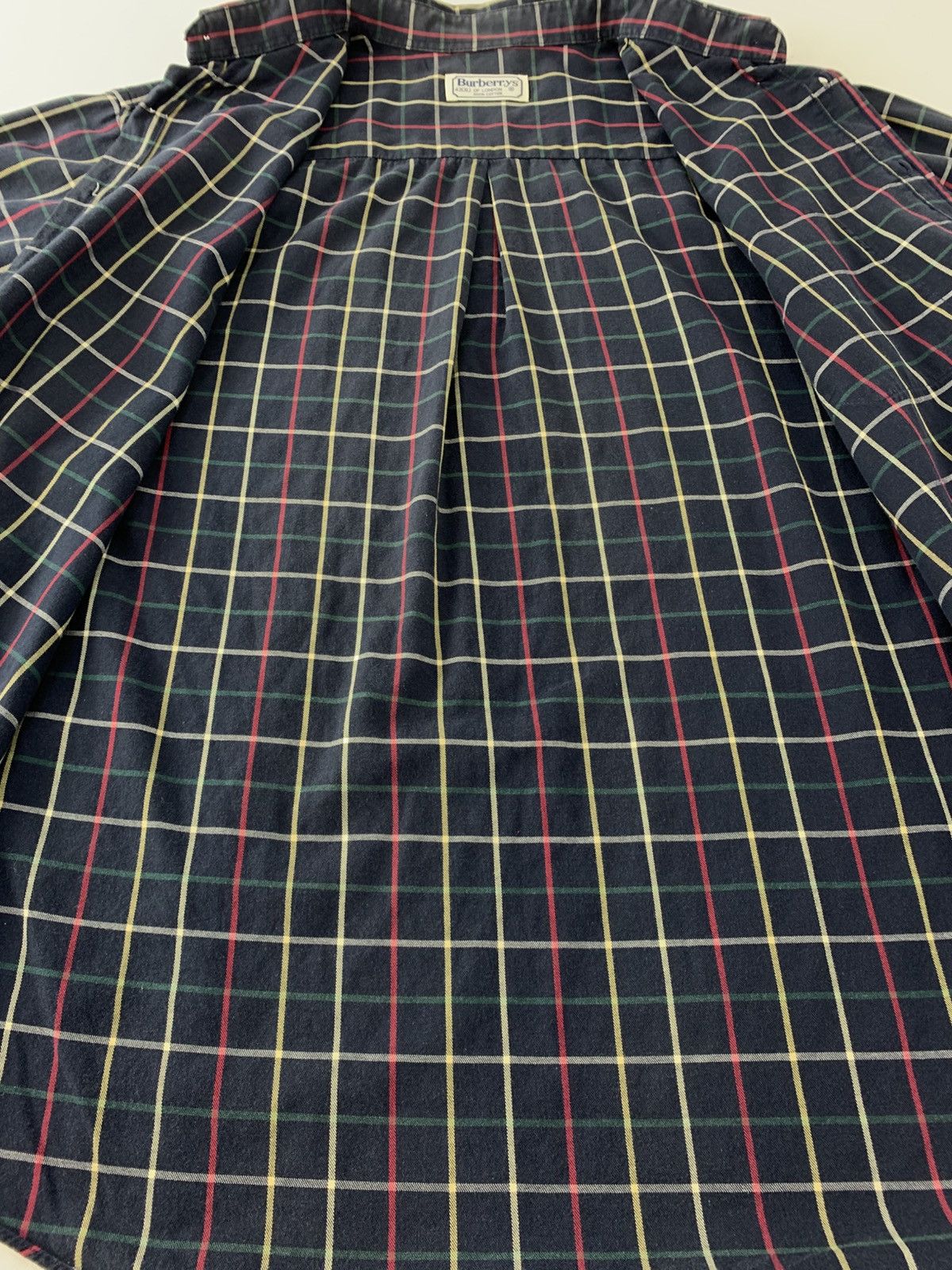 Burberry 90s Burberrys Of London Checked Button Up Shirt Size US XL / EU 56 / 4 - 5 Thumbnail