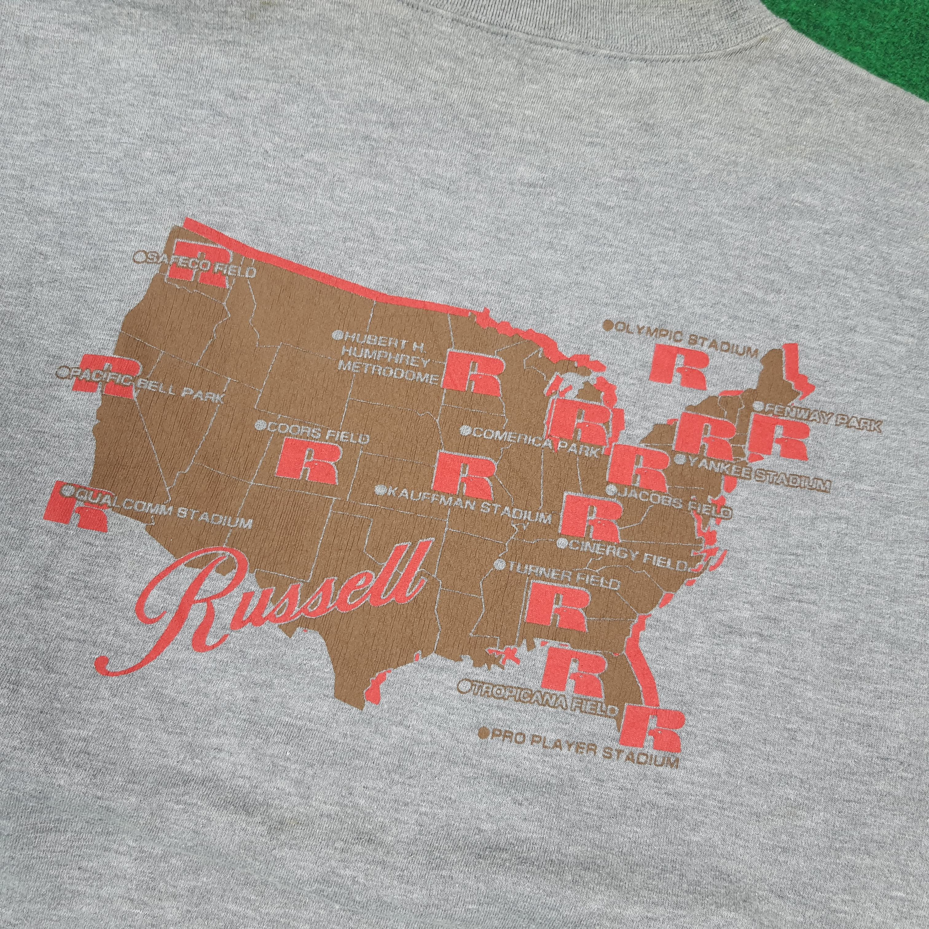 Russell Athletic Vintage Russell Athletic Sports Sweatshirt C307N13 Size US L / EU 52-54 / 3 - 2 Thumbnail