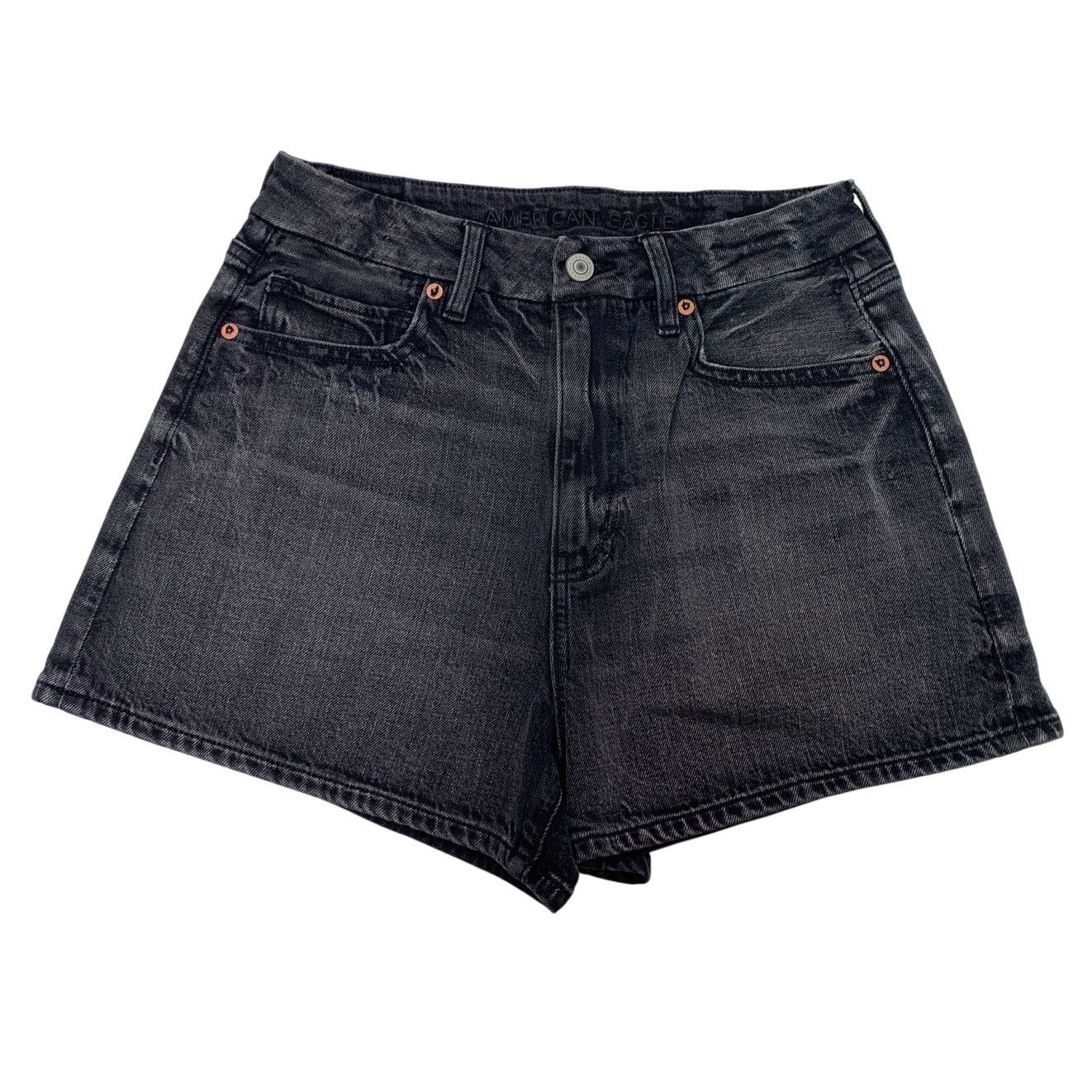 American Eagle Outfitters New American Eagle Womens Size 2 Curvy Mom Short Jorts Denim Size 26" / US 2 / IT 38 - 2 Thumbnail