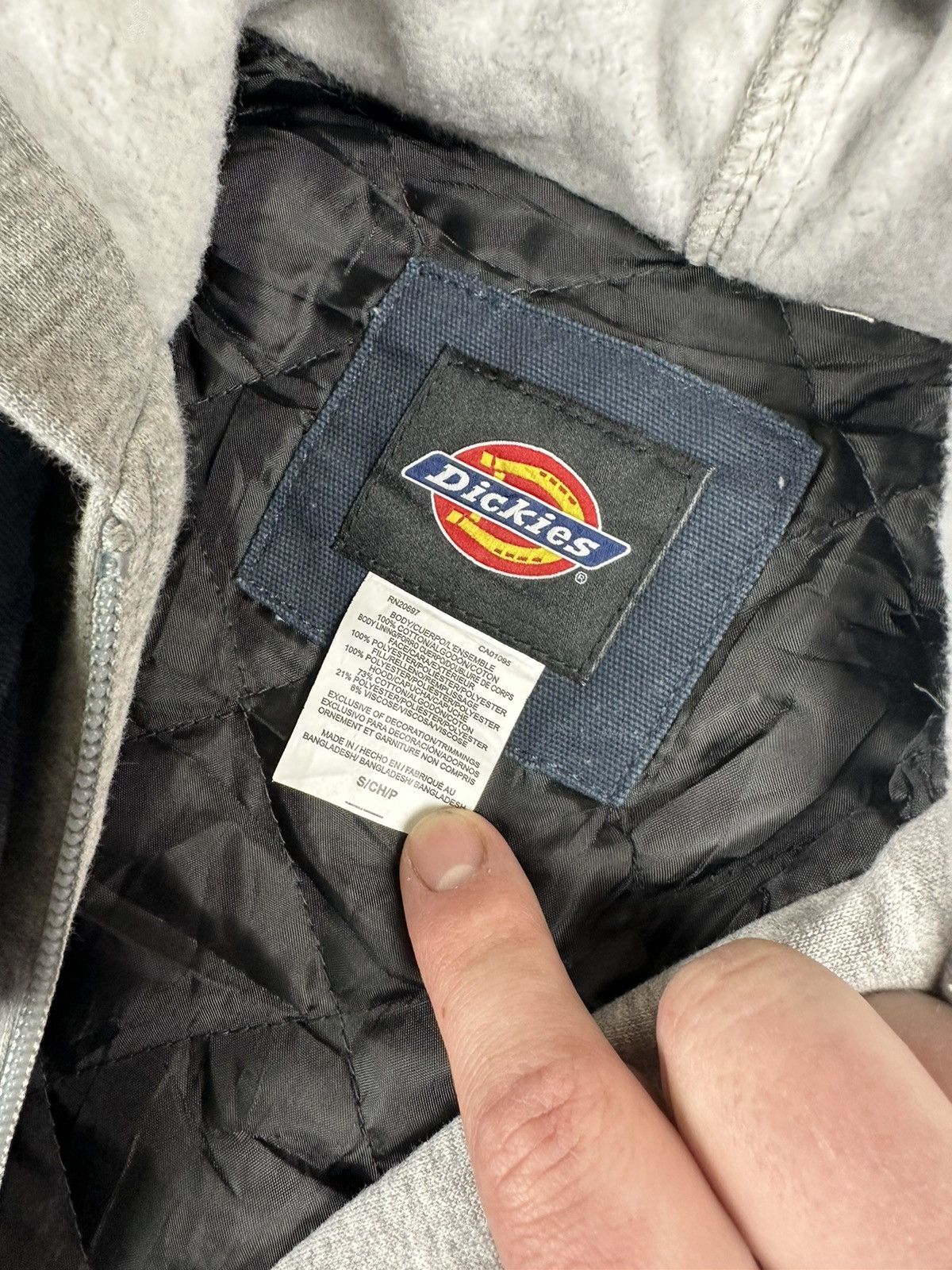 Dickies Dickies Hooded Overshot Denim Jacket Small Logo Size US S / EU 44-46 / 1 - 9 Thumbnail