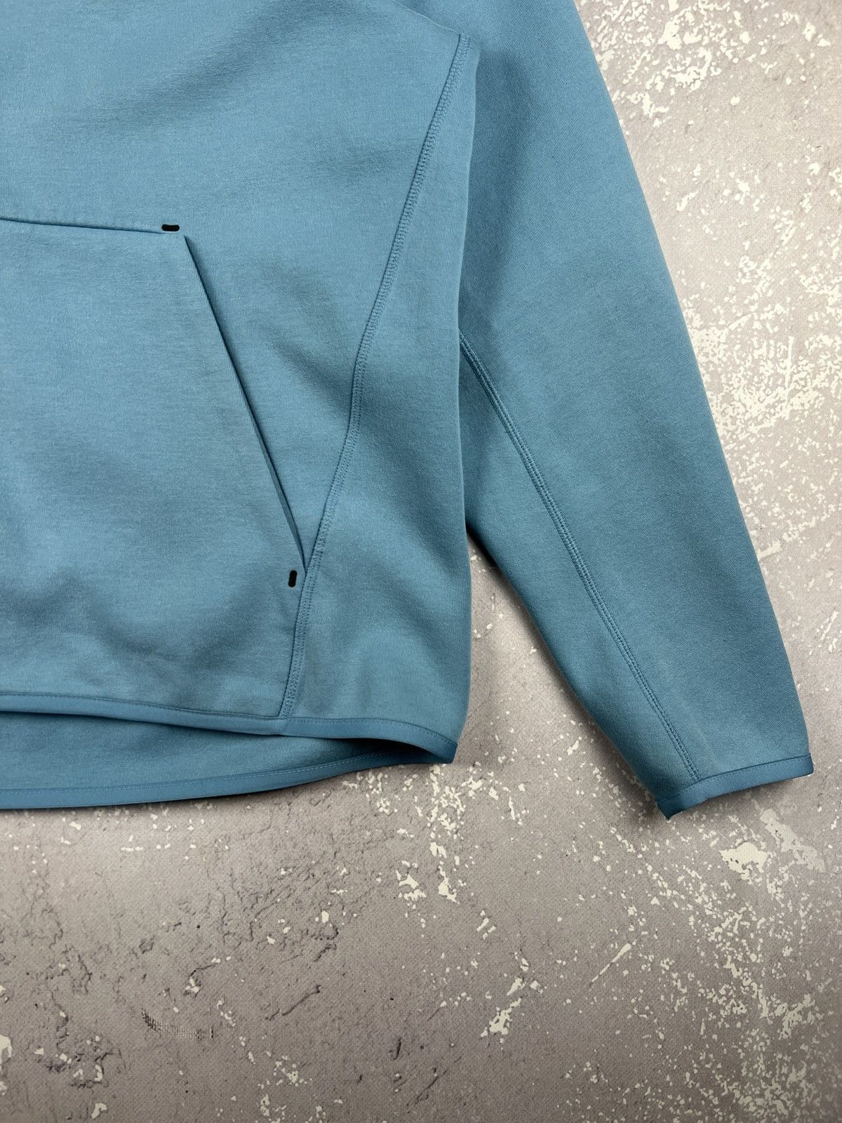 Nike Nike Tech Fleece Baby Blue Hoodie Jacket Maduro Style Size US XL / EU 56 / 4 - 4 Thumbnail