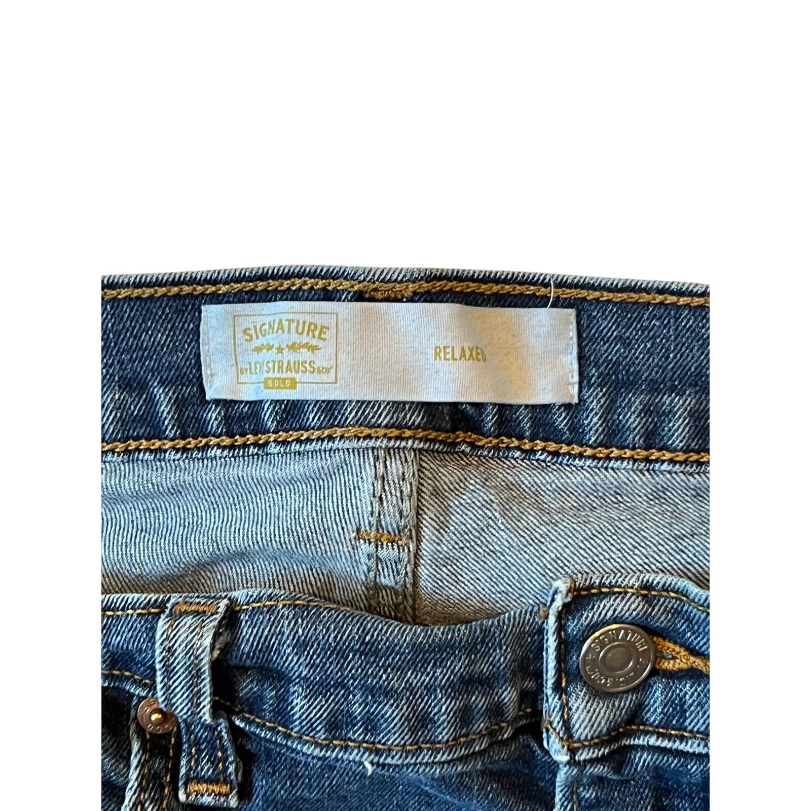 Levi's Levi's Signature Gold Relaxed Fit Leg Jeans 36x30 Size US 36 / EU 52 - 4 Thumbnail