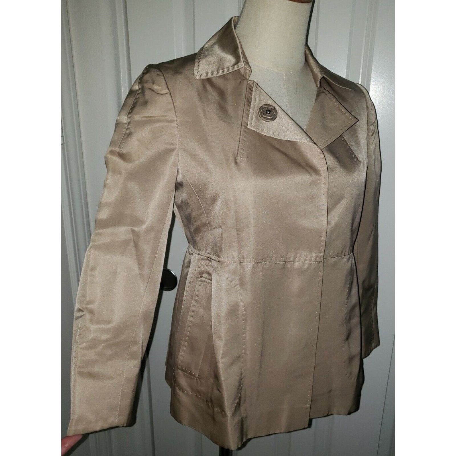 Malo Malo Blazer Snap Front Blazer Women Eu 40 Us Size 6/6.5 Auth Size M / US 6-8 / IT 42-44 - 3 Thumbnail